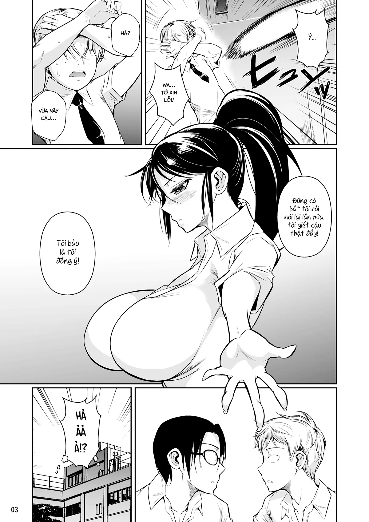 HentaiVN.net - Ảnh 4 - Batsu Game de Yankee Onna ni Kokuttemita [罰ゲームでヤンキー女に告ってみた; For My Punishment I Have To Confess To A Sassy Troublemaker] - Chương 1