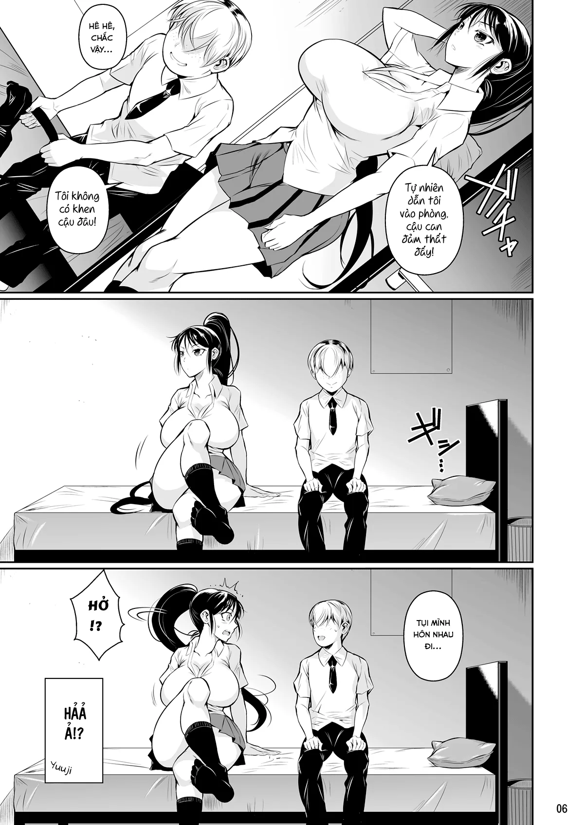 HentaiVN.net - Ảnh 7 - Batsu Game de Yankee Onna ni Kokuttemita [罰ゲームでヤンキー女に告ってみた; For My Punishment I Have To Confess To A Sassy Troublemaker] - Chương 1