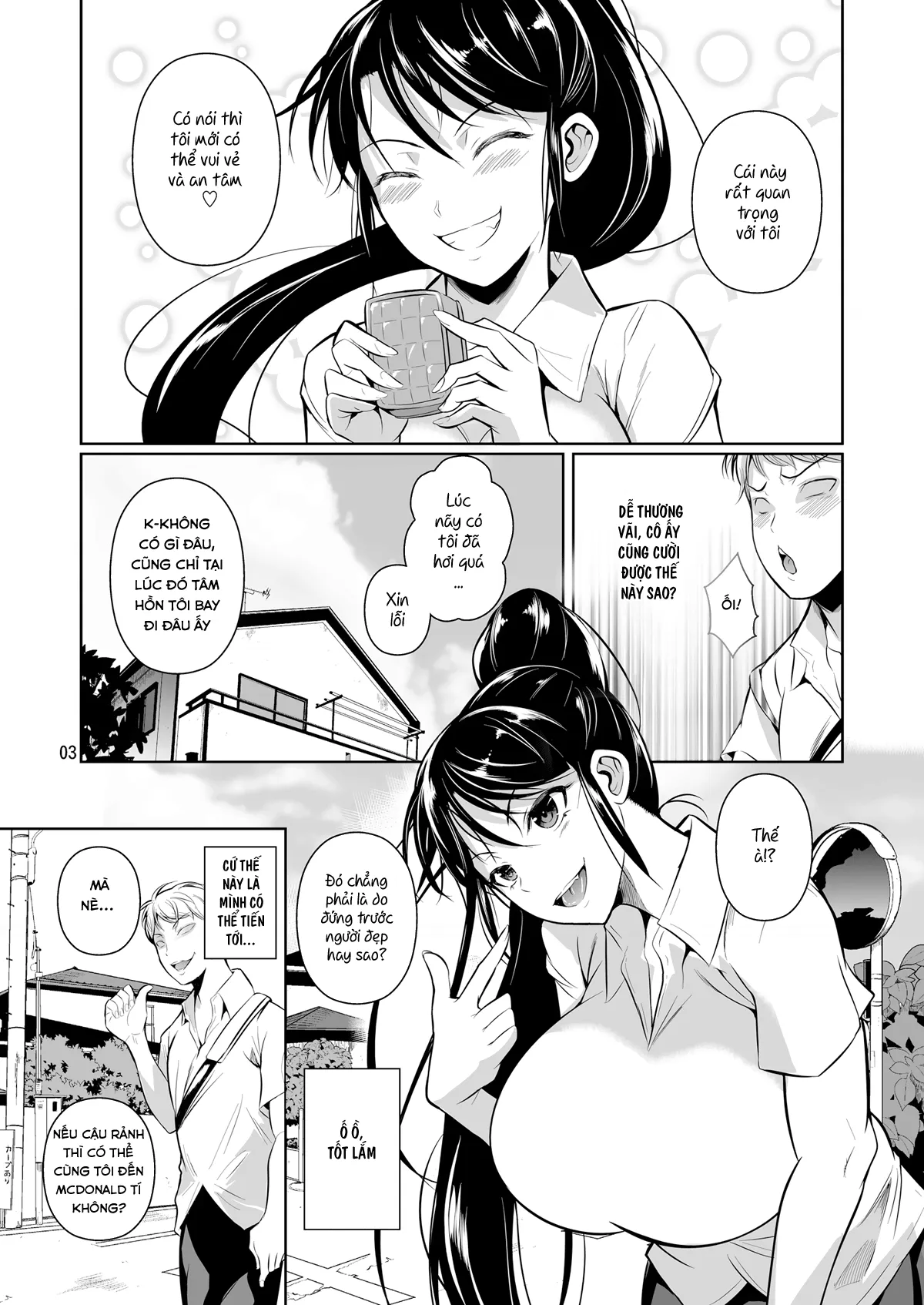 HentaiVN.net - Ảnh 4 - Batsu Game de Yankee Onna ni Kokuttemita [罰ゲームでヤンキー女に告ってみた; For My Punishment I Have To Confess To A Sassy Troublemaker] - Chương 2