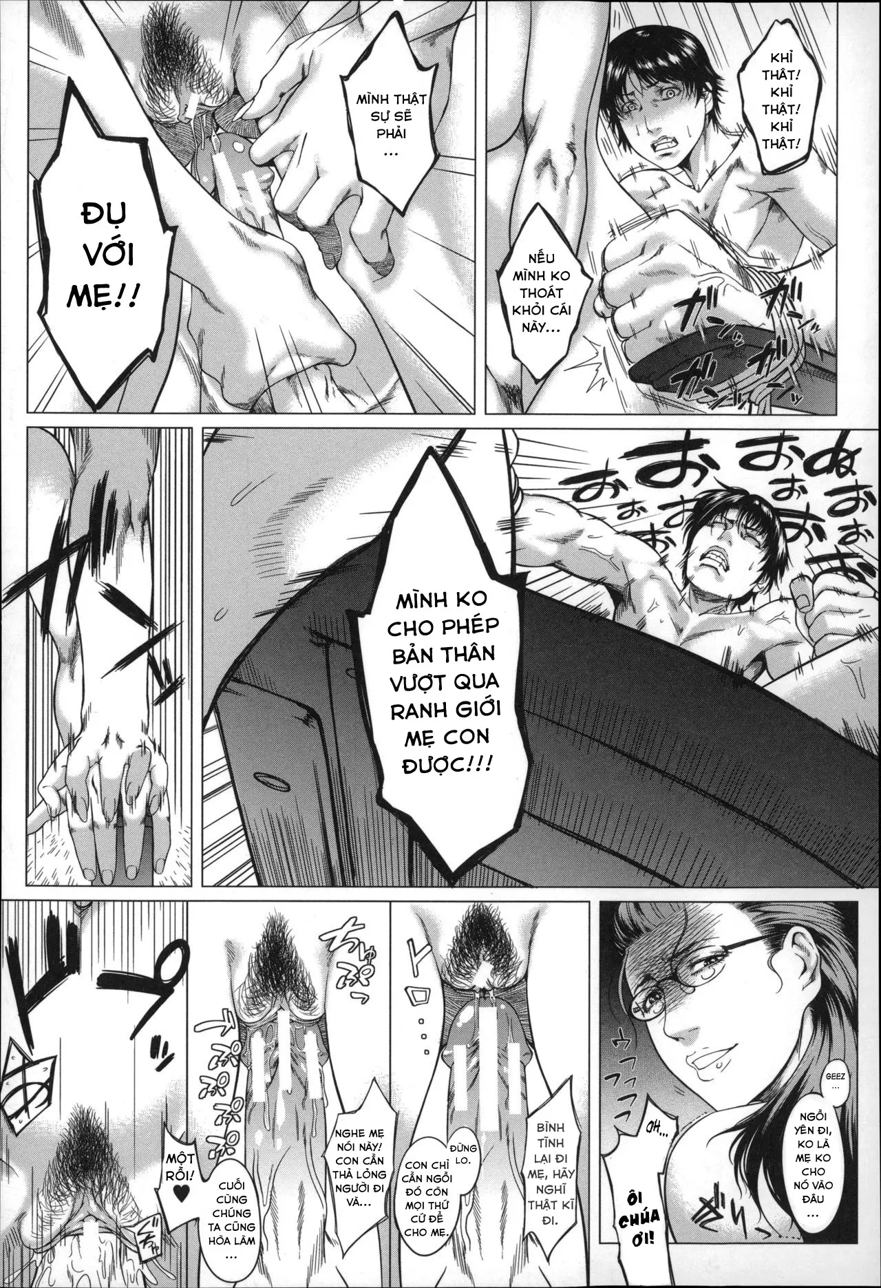 HentaiVN.net - Ảnh 27 - Kaa-san no Ijou na Aijou [Mother's Strange Love] - Oneshot