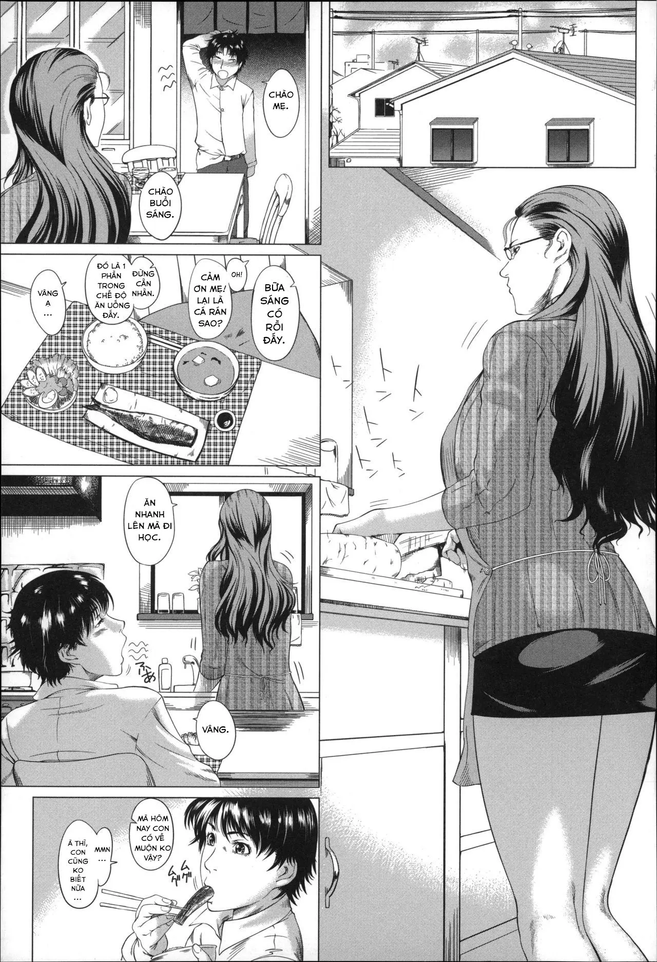 HentaiVN.net - Ảnh 4 - Kaa-san no Ijou na Aijou [Mother's Strange Love] - Oneshot