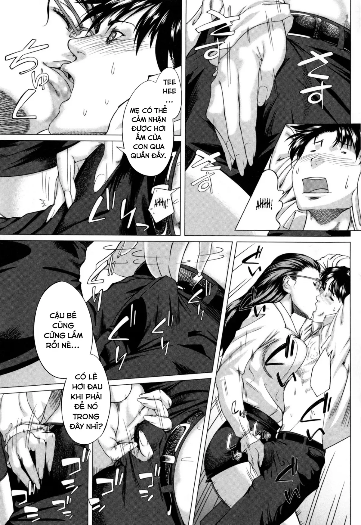 HentaiVN.net - Ảnh 51 - Kaa-san no Ijou na Aijou [Mother's Strange Love] - Oneshot