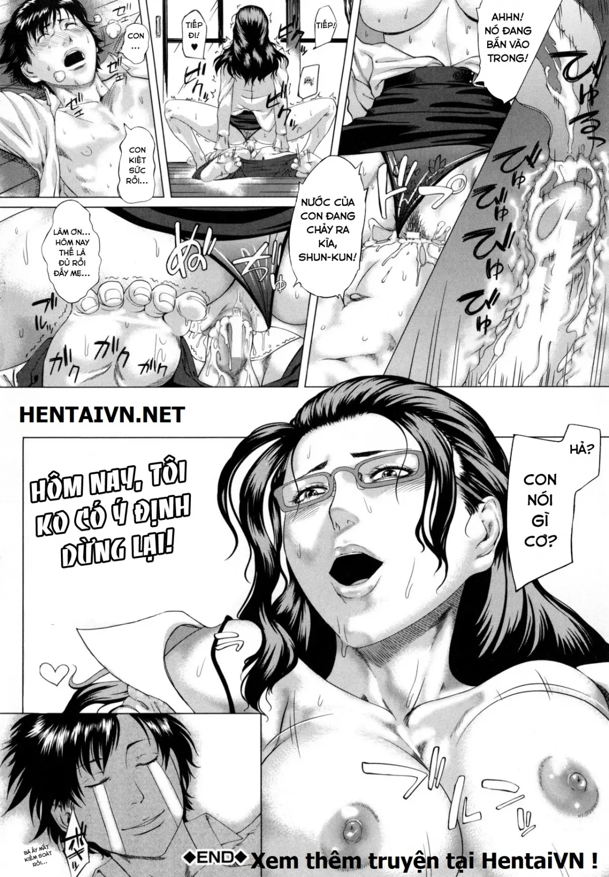 HentaiVN.net - Ảnh 75 - Kaa-san no Ijou na Aijou [Mother's Strange Love] - Oneshot