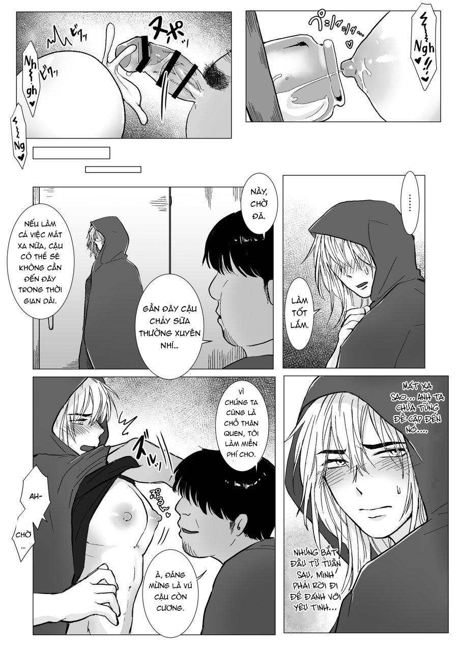 HentaiVN.net - Ảnh 14 - Kỵ sĩ vú bò trở thành mẹ bầy goblin - oneshot