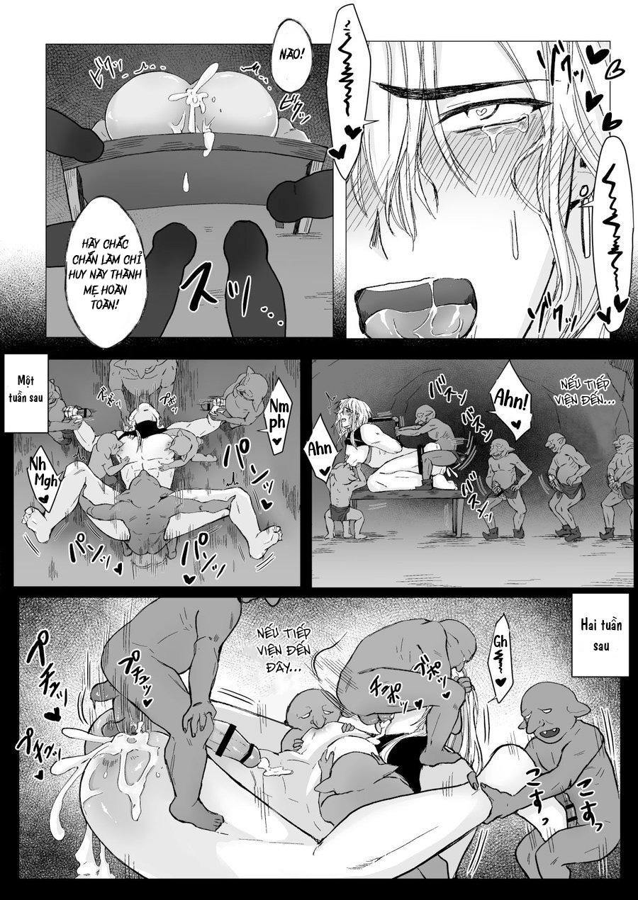 HentaiVN.net - Ảnh 28 - Kỵ sĩ vú bò trở thành mẹ bầy goblin - oneshot