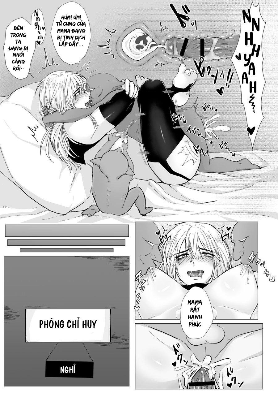 HentaiVN.net - Ảnh 40 - Kỵ sĩ vú bò trở thành mẹ bầy goblin - oneshot