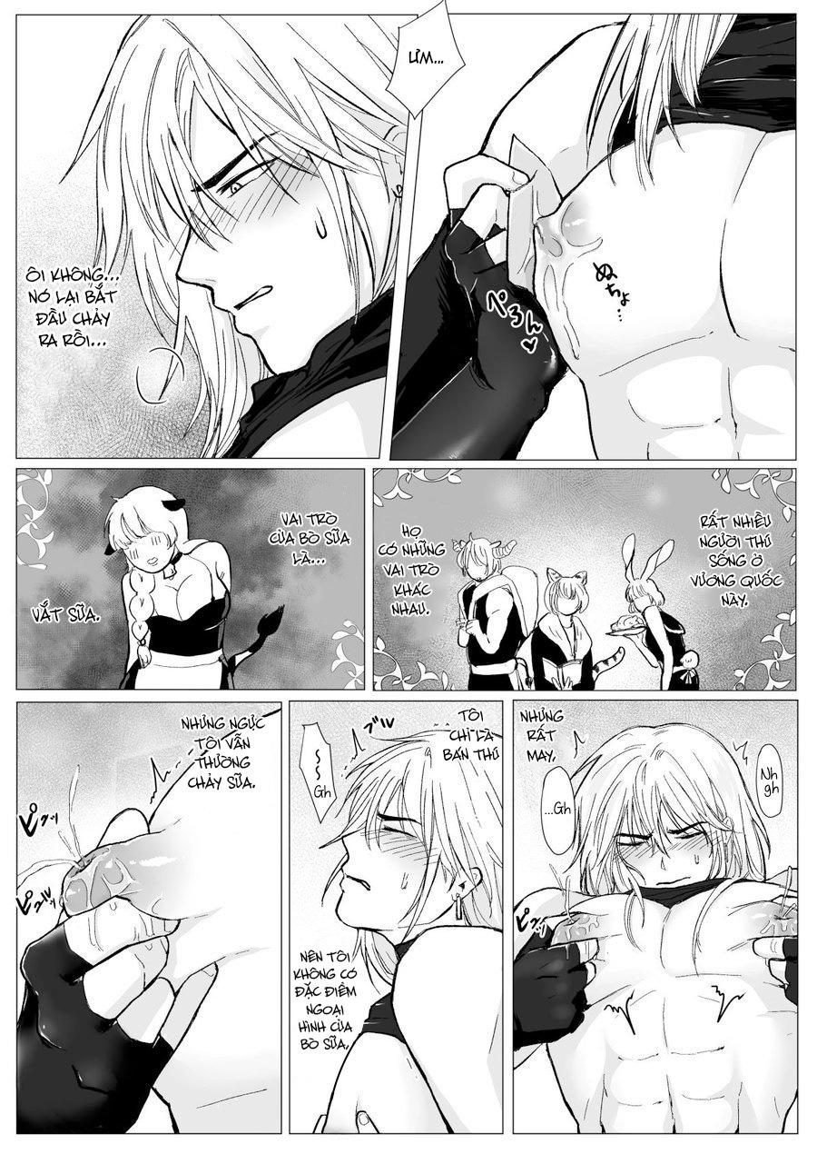 HentaiVN.net - Ảnh 7 - Kỵ sĩ vú bò trở thành mẹ bầy goblin - oneshot
