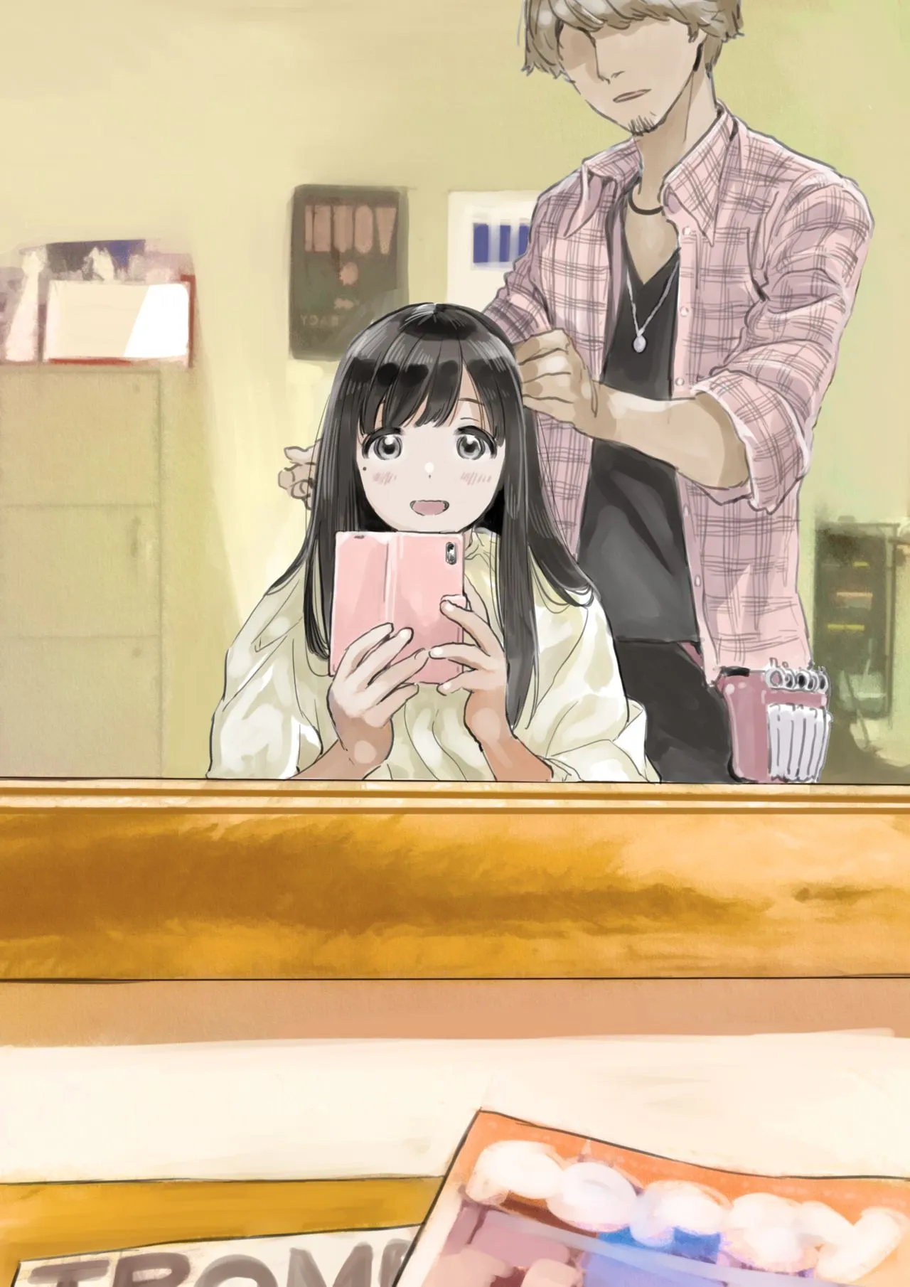 HentaiVN.net - Ảnh 17 - Xem trộm điện thoại bạn gái [Kanojo no SmaPho o Nozoita dake nano ni; I Just Snooped through Her Smartphone] - Phần 1