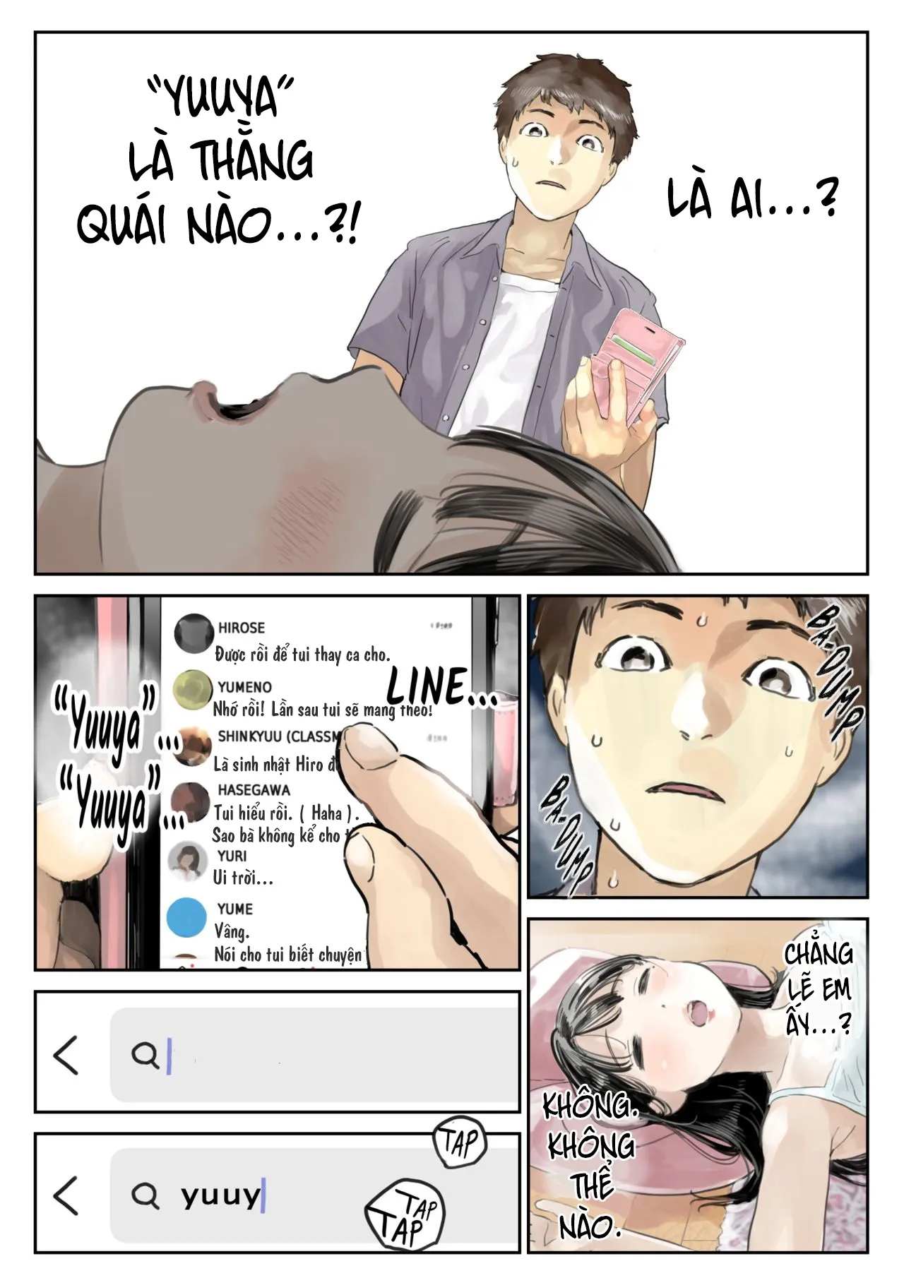 HentaiVN.net - Ảnh 31 - Xem trộm điện thoại bạn gái [Kanojo no SmaPho o Nozoita dake nano ni; I Just Snooped through Her Smartphone] - Phần 1