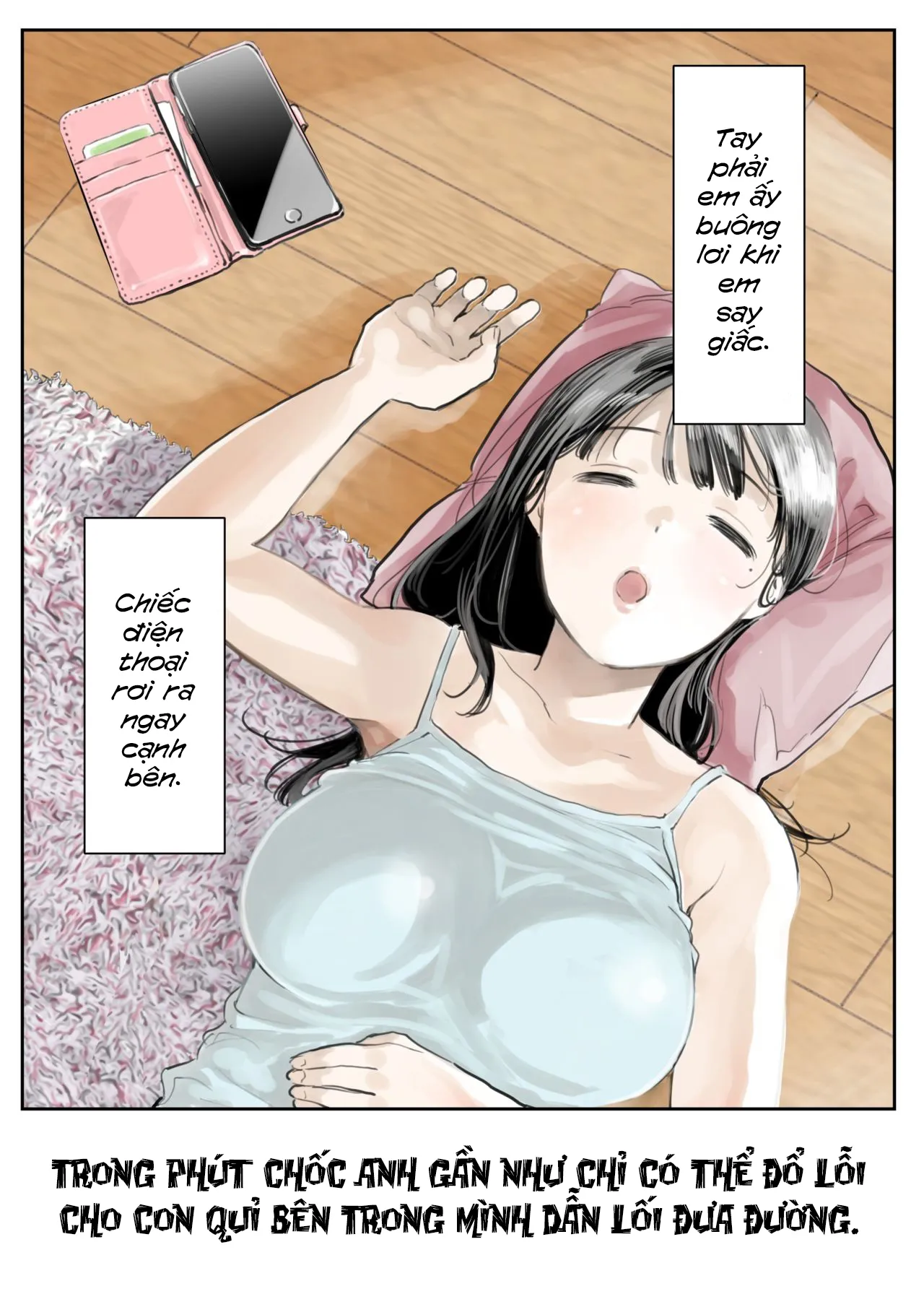 HentaiVN.net - Ảnh 4 - Xem trộm điện thoại bạn gái [Kanojo no SmaPho o Nozoita dake nano ni; I Just Snooped through Her Smartphone] - Phần 1