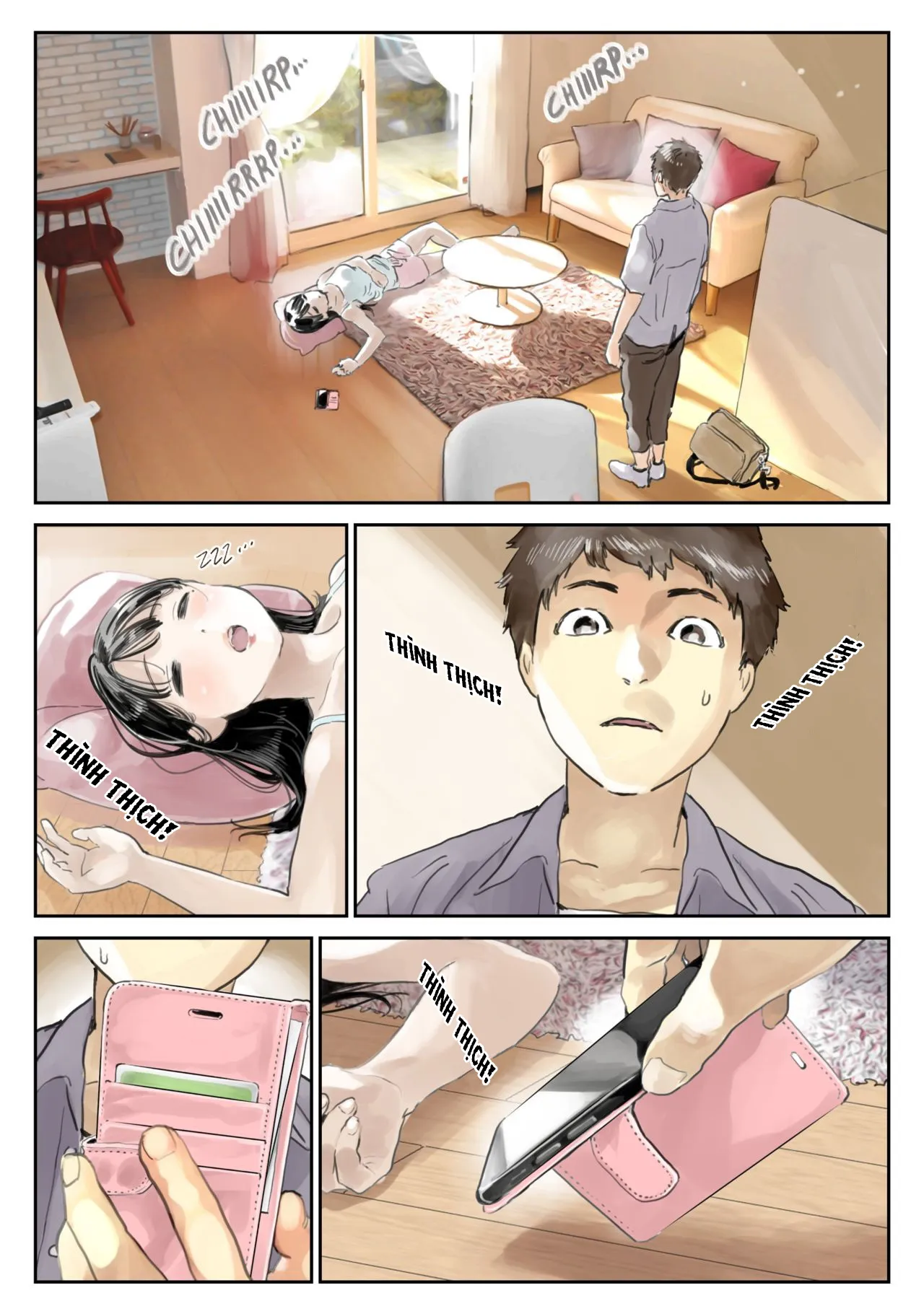HentaiVN.net - Ảnh 5 - Xem trộm điện thoại bạn gái [Kanojo no SmaPho o Nozoita dake nano ni; I Just Snooped through Her Smartphone] - Phần 1