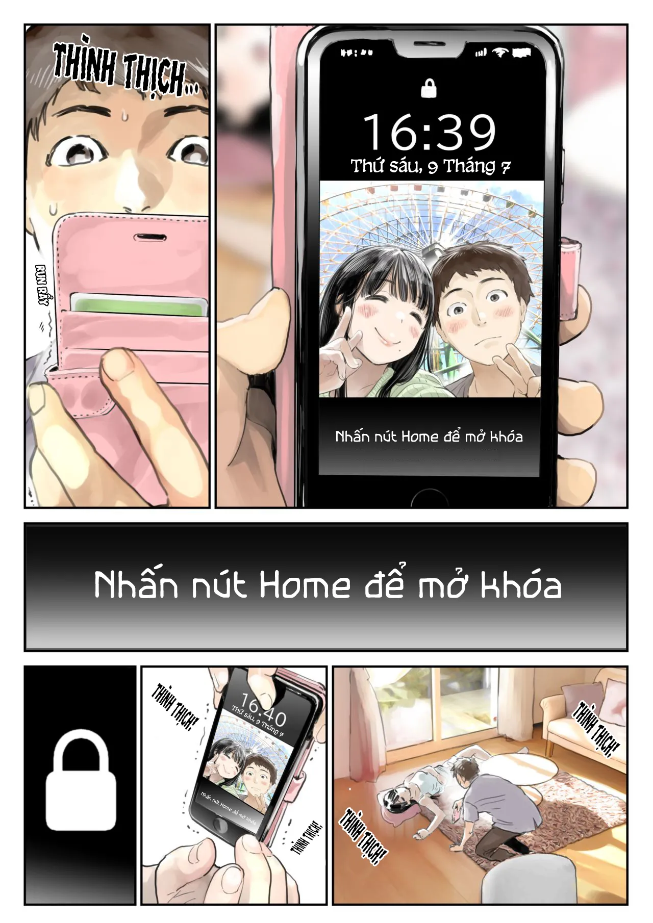 HentaiVN.net - Ảnh 6 - Xem trộm điện thoại bạn gái [Kanojo no SmaPho o Nozoita dake nano ni; I Just Snooped through Her Smartphone] - Phần 1