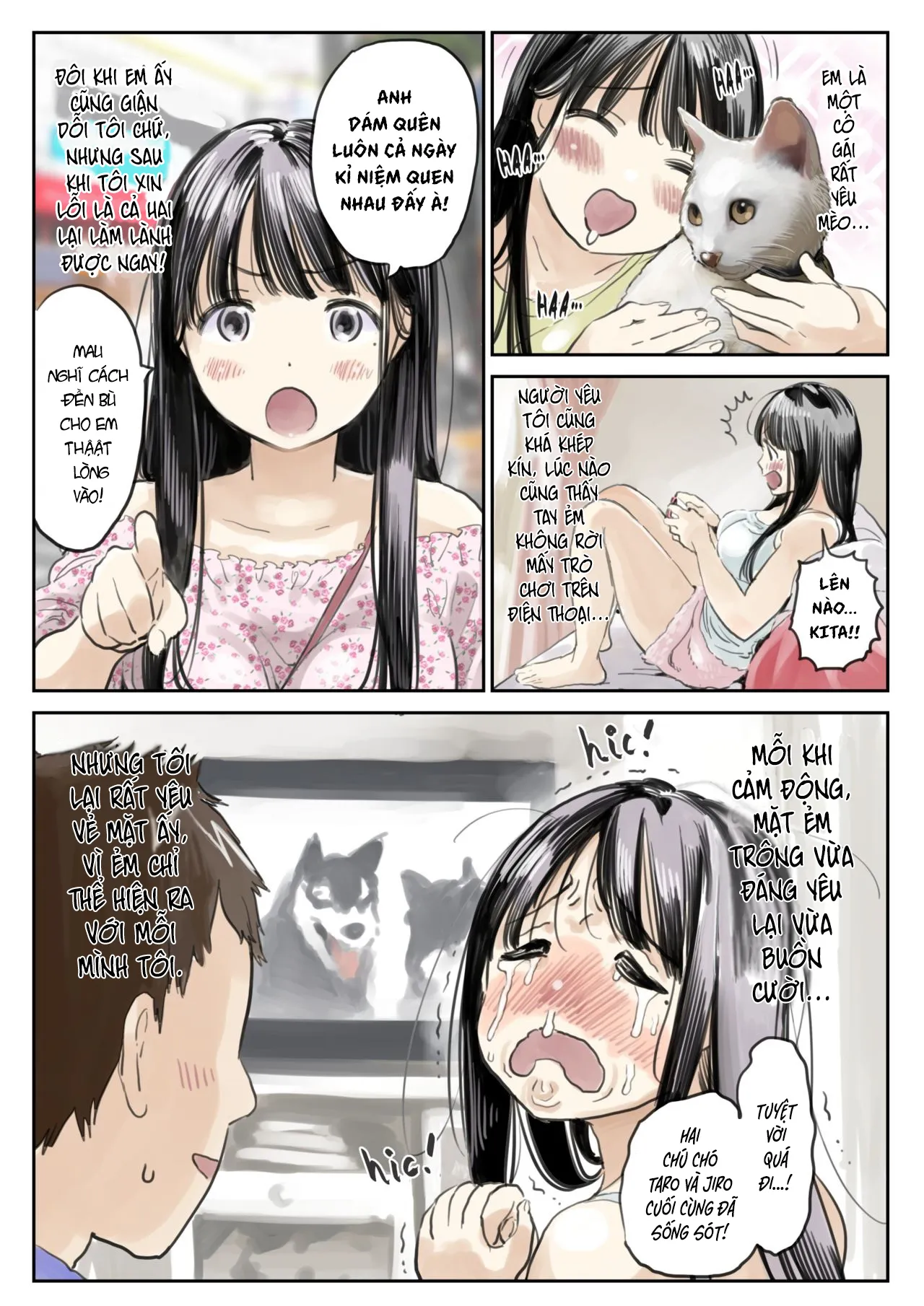 HentaiVN.net - Ảnh 8 - Xem trộm điện thoại bạn gái [Kanojo no SmaPho o Nozoita dake nano ni; I Just Snooped through Her Smartphone] - Phần 1