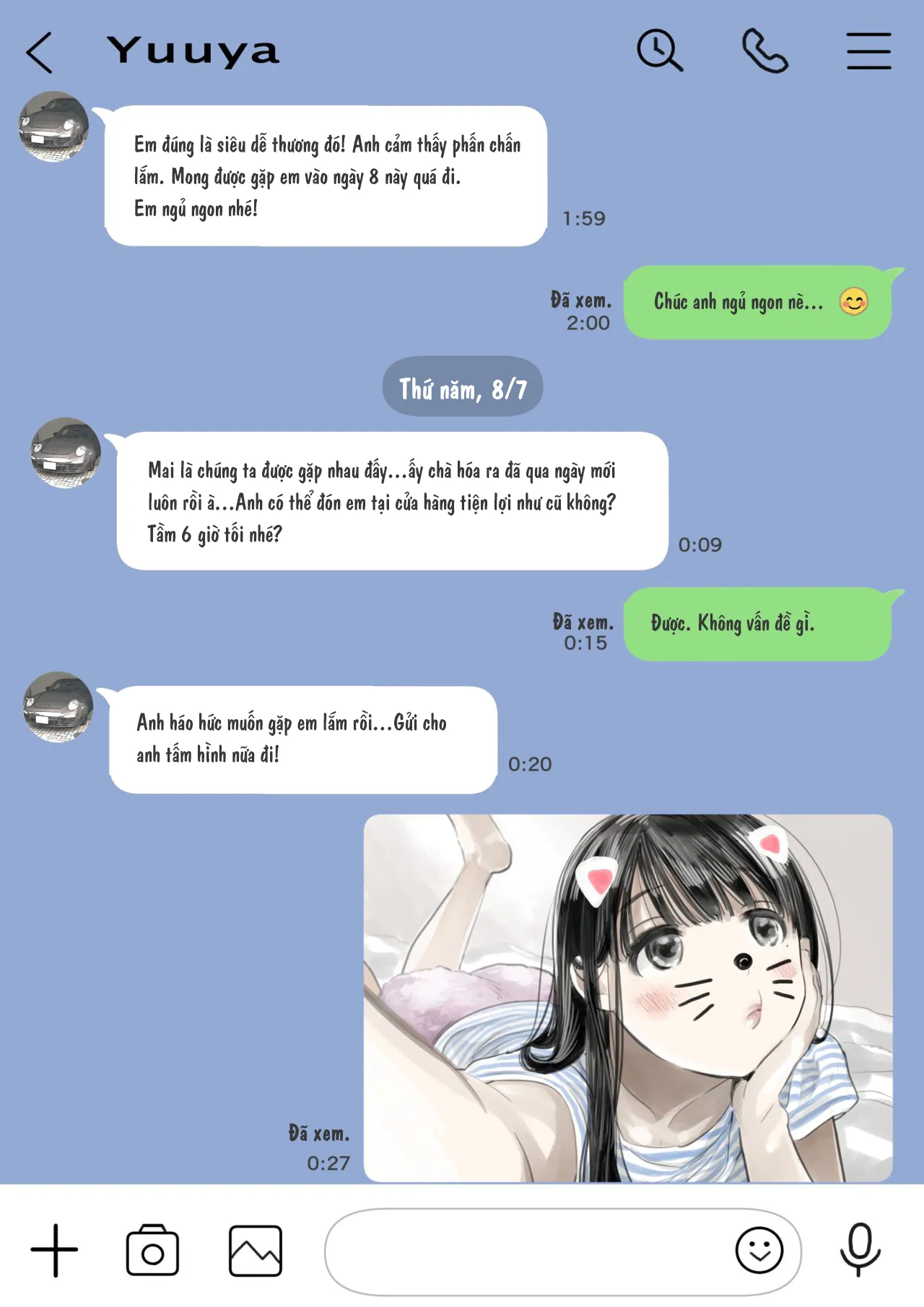 HentaiVN.net - Ảnh 12 - Xem trộm điện thoại bạn gái [Kanojo no SmaPho o Nozoita dake nano ni; I Just Snooped through Her Smartphone] - Phần 2