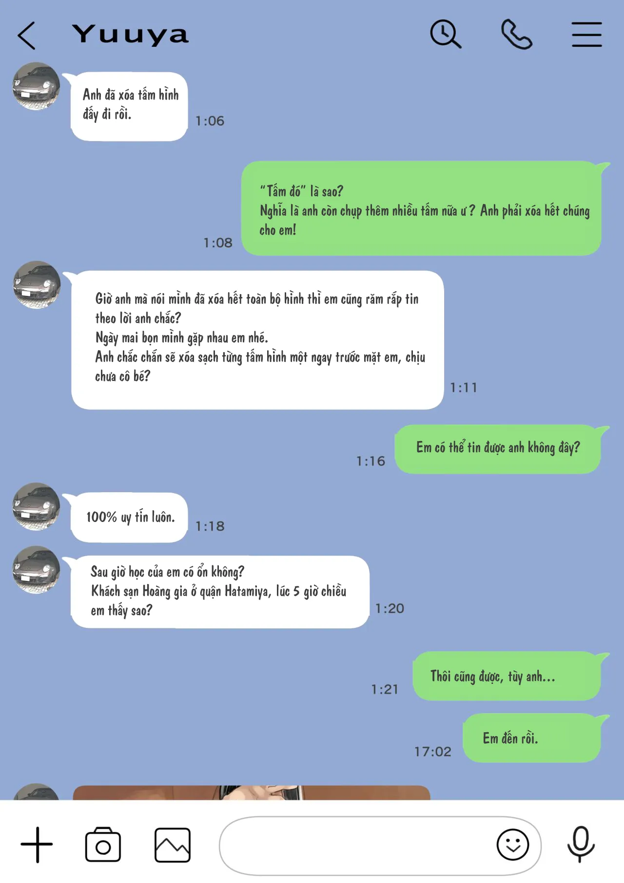 HentaiVN.net - Ảnh 3 - Xem trộm điện thoại bạn gái [Kanojo no SmaPho o Nozoita dake nano ni; I Just Snooped through Her Smartphone] - Phần 2