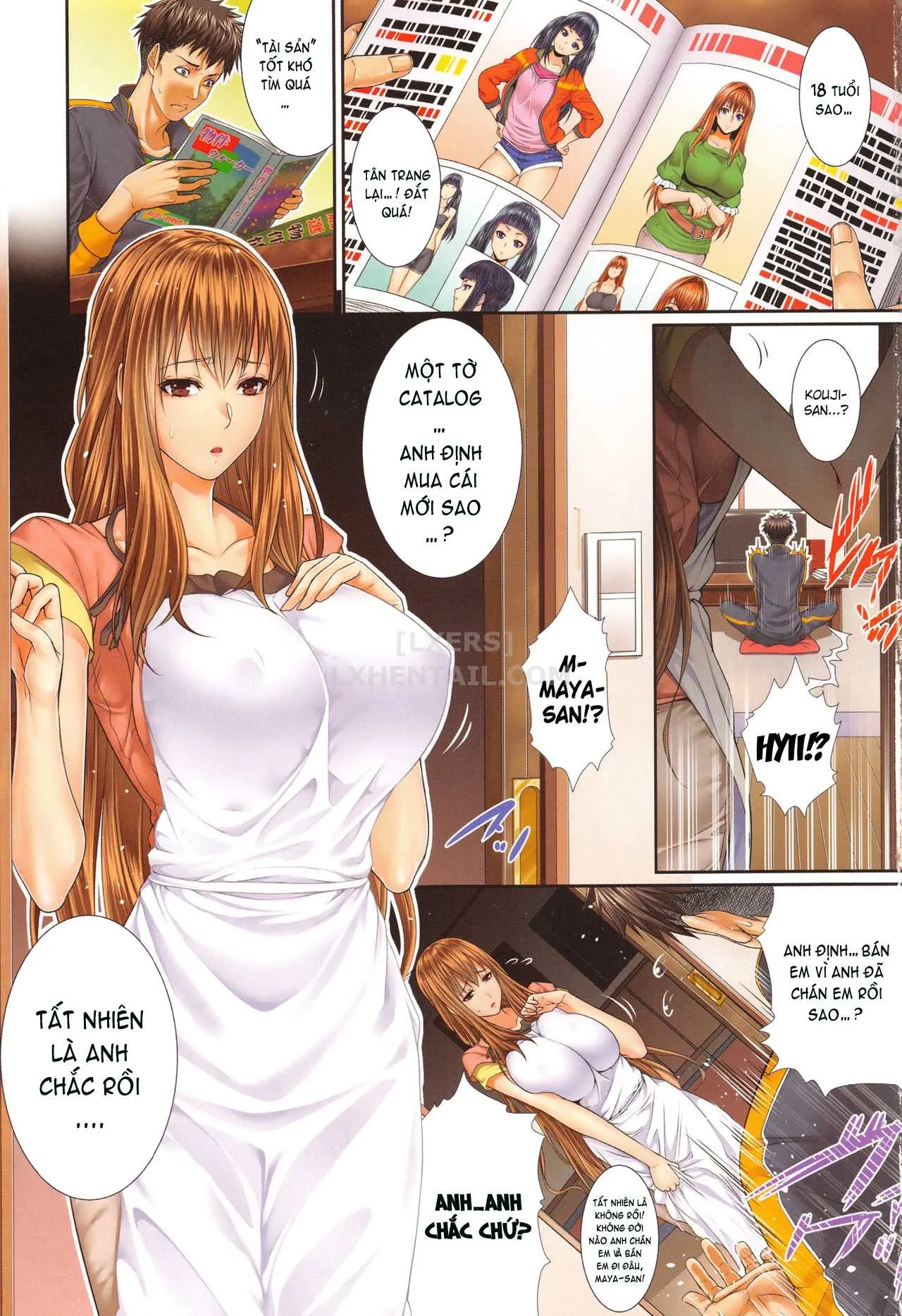 HentaiVN.net - Ảnh 6 - Yome Kounyuu Shimashita [~Fudousan Monogatari~] - Chap 1