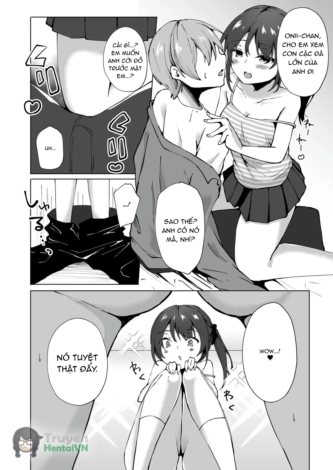 HentaiVN.net - Ảnh 14 - Namaiki J Imouto ga Onii-chan no Yumenikki o Kanaechau! Onii-chan, Kouiu no ga Suki nan desho? - Oneshot