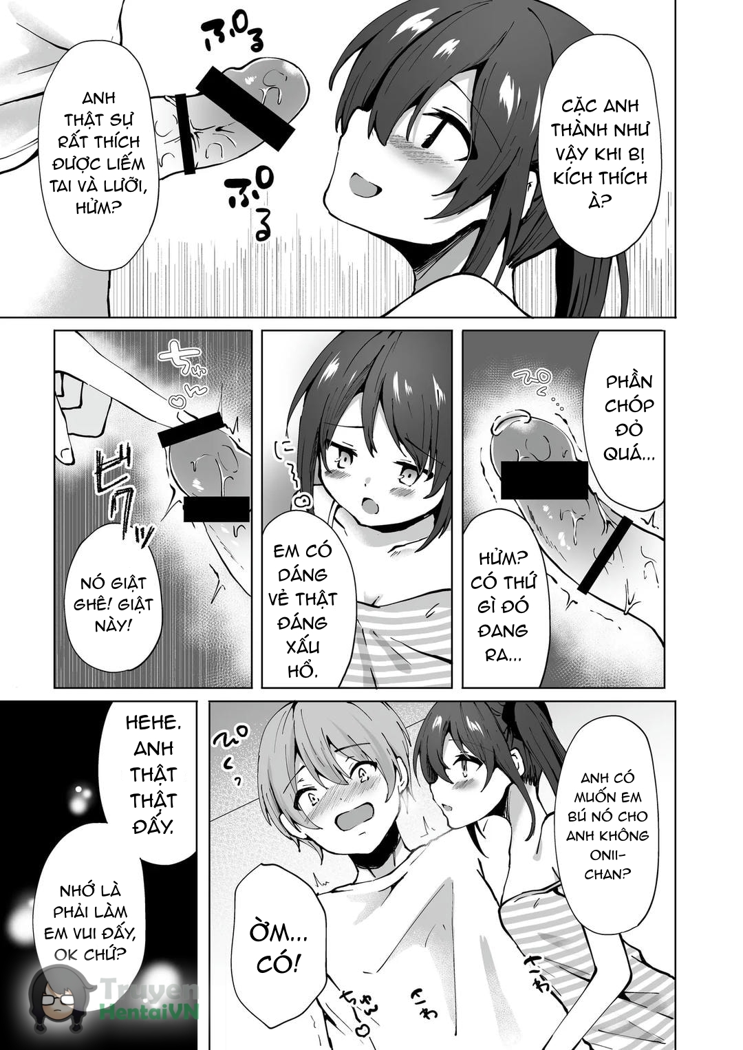 HentaiVN.net - Ảnh 15 - Namaiki J Imouto ga Onii-chan no Yumenikki o Kanaechau! Onii-chan, Kouiu no ga Suki nan desho? - Oneshot