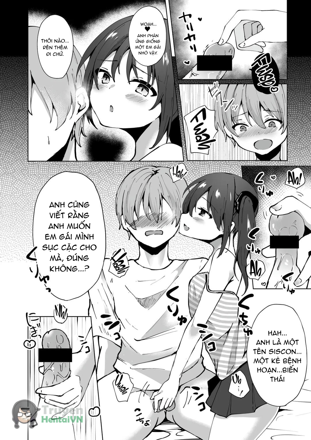 HentaiVN.net - Ảnh 16 - Namaiki J Imouto ga Onii-chan no Yumenikki o Kanaechau! Onii-chan, Kouiu no ga Suki nan desho? - Oneshot