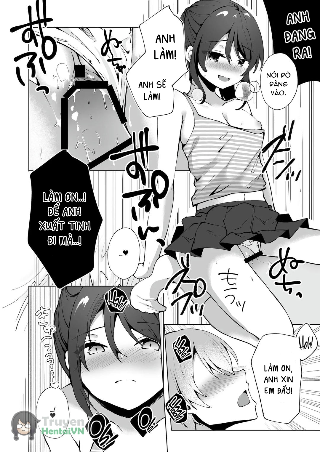 HentaiVN.net - Ảnh 32 - Namaiki J Imouto ga Onii-chan no Yumenikki o Kanaechau! Onii-chan, Kouiu no ga Suki nan desho? - Oneshot