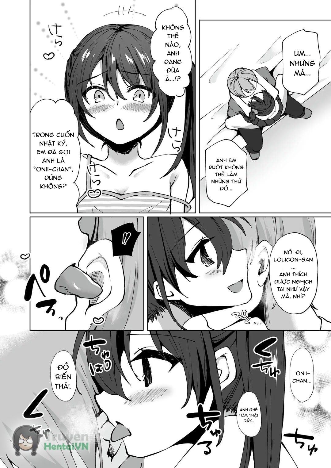 HentaiVN.net - Ảnh 8 - Namaiki J Imouto ga Onii-chan no Yumenikki o Kanaechau! Onii-chan, Kouiu no ga Suki nan desho? - Oneshot