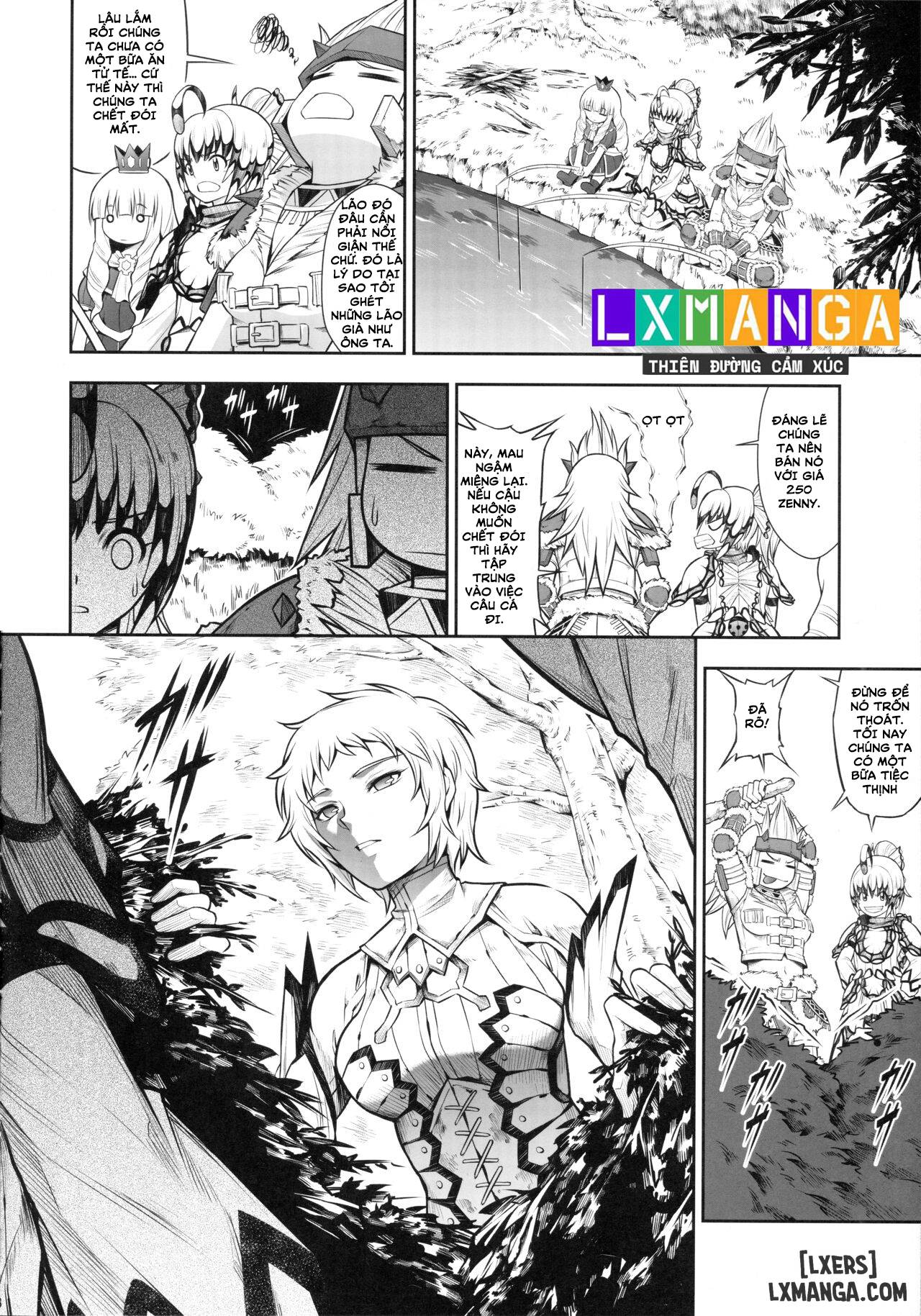 HentaiVN.net - Ảnh 9 - Solo Hunter no Seitai WORLD - Phần 9