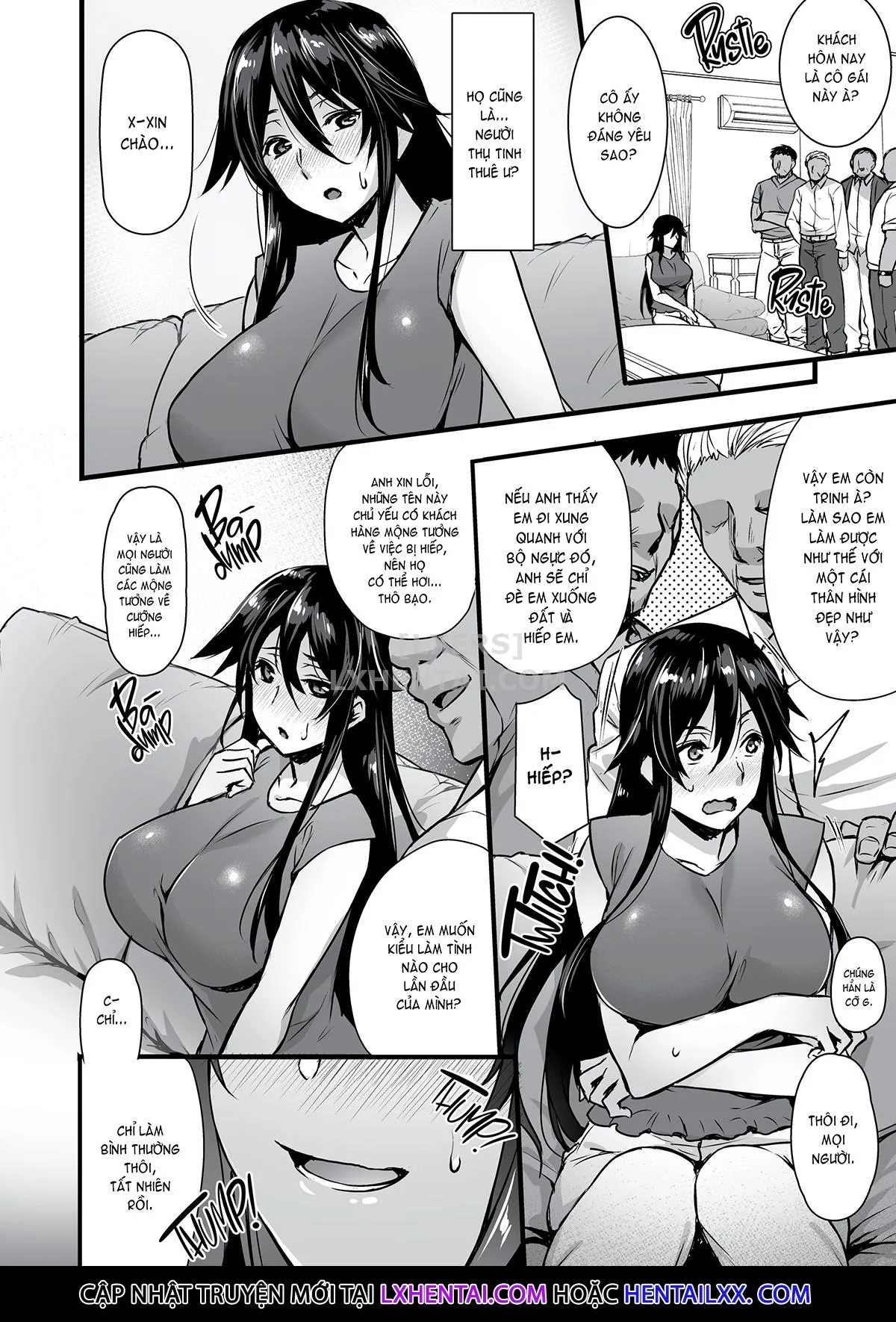 HentaiVN.net - Ảnh 6 - Inseminators for Hire [Rental Tanetsuke Oji-san] - Chap 1