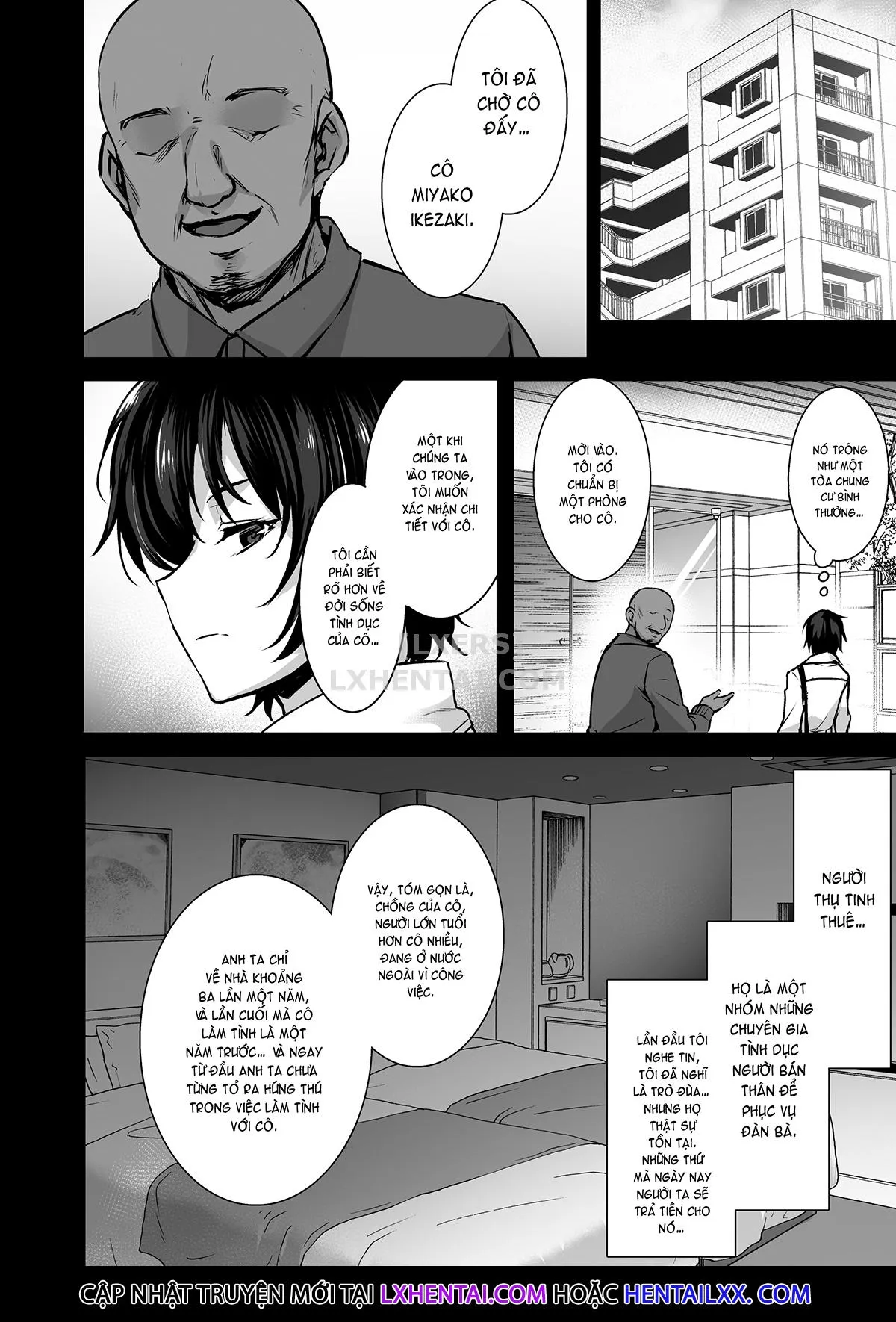 HentaiVN.net - Ảnh 6 - Inseminators for Hire [Rental Tanetsuke Oji-san] - Chap 3