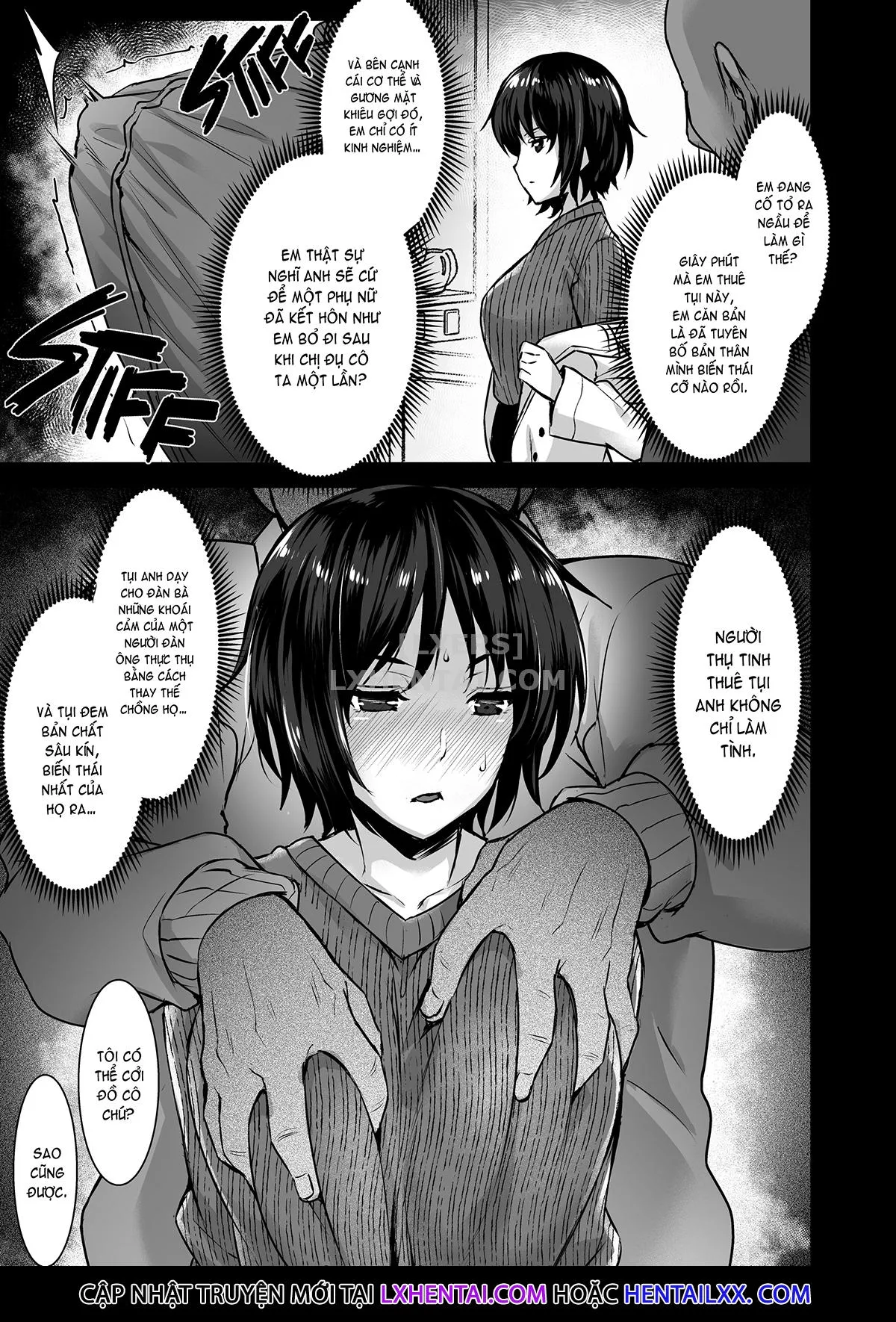 HentaiVN.net - Ảnh 9 - Inseminators for Hire [Rental Tanetsuke Oji-san] - Chap 3