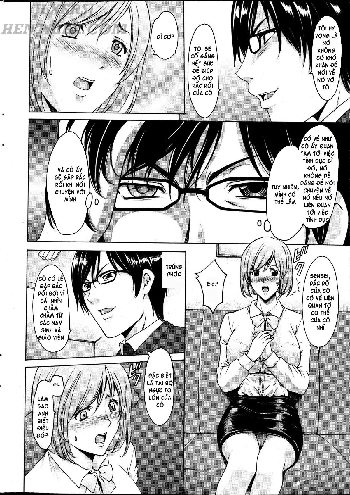 HentaiVN.net - Ảnh 10 - Saimin Choukyou Gakuen - Chap 1