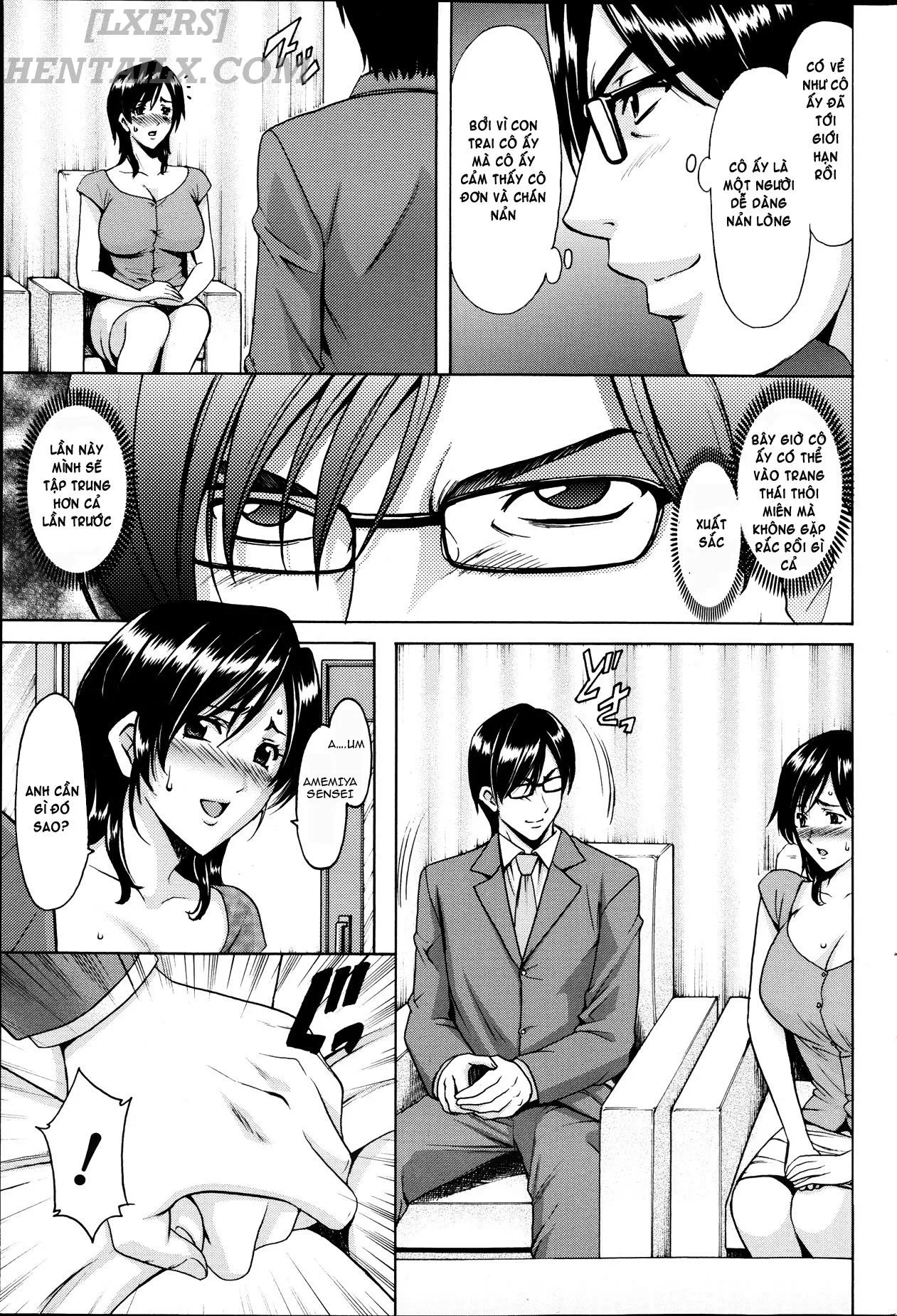 HentaiVN.net - Ảnh 7 - Saimin Choukyou Gakuen - Chap 2