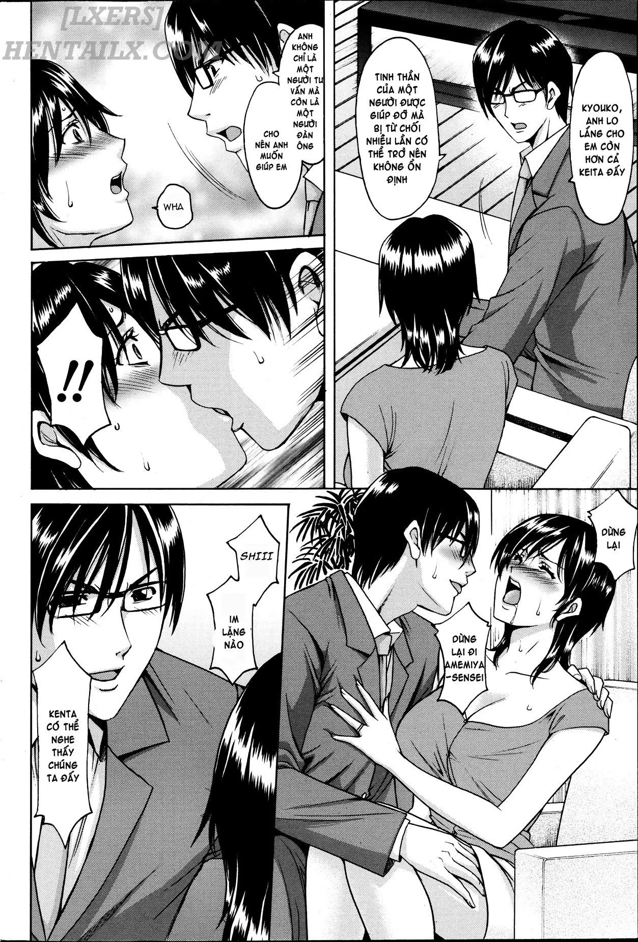 HentaiVN.net - Ảnh 8 - Saimin Choukyou Gakuen - Chap 2