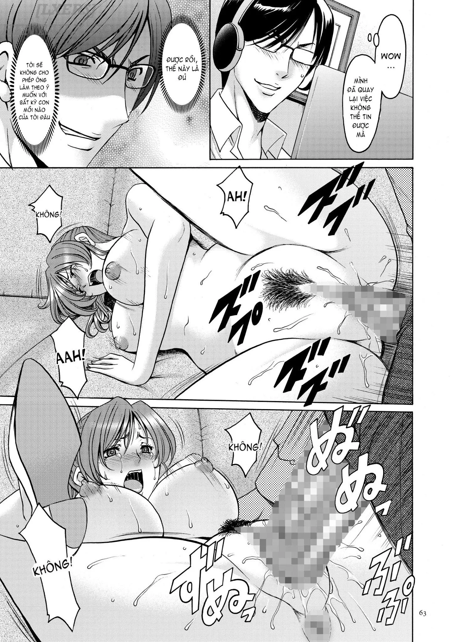 HentaiVN.net - Ảnh 4 - Saimin Choukyou Gakuen - Chap 4