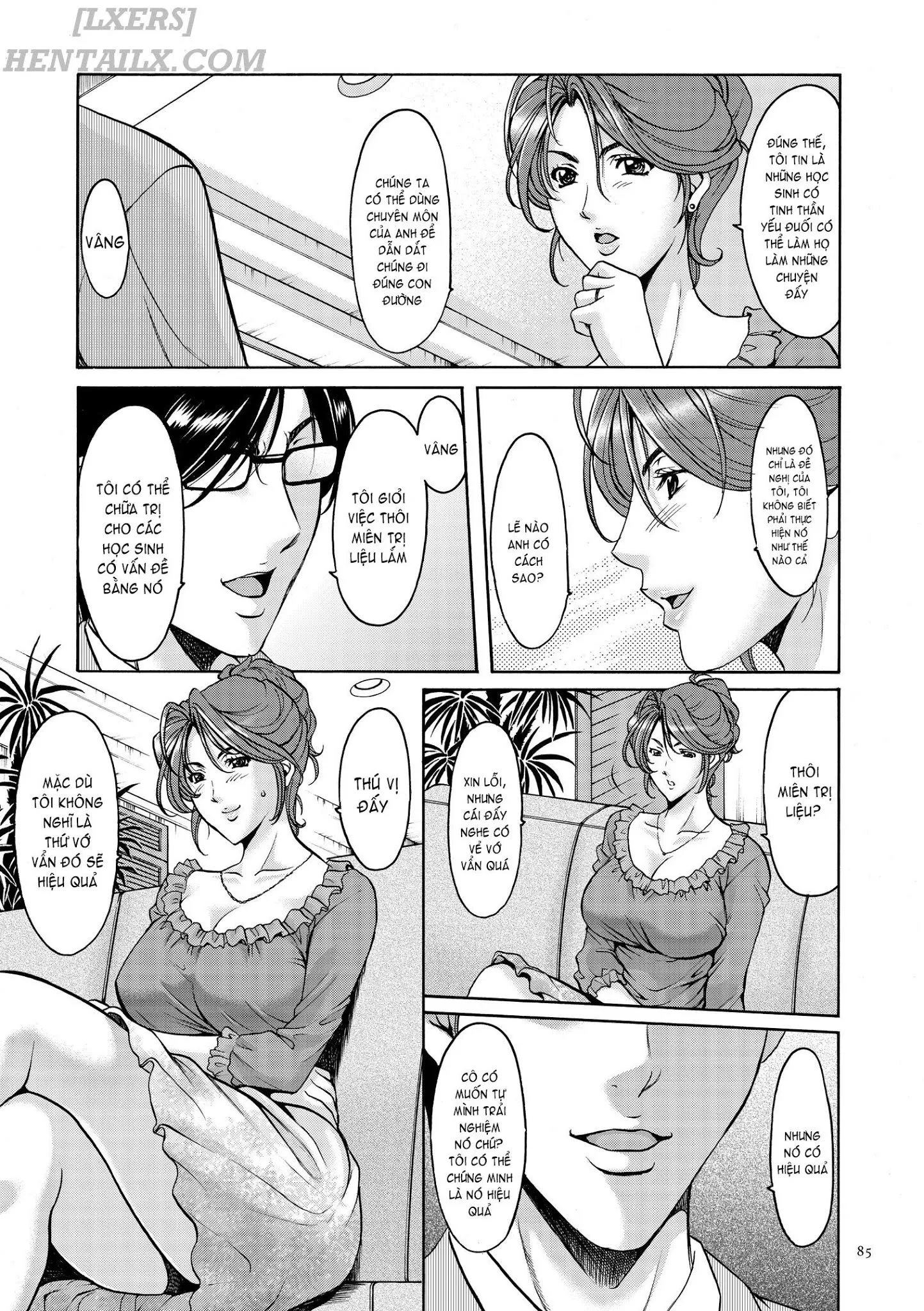 HentaiVN.net - Ảnh 7 - Saimin Choukyou Gakuen - Chap 5
