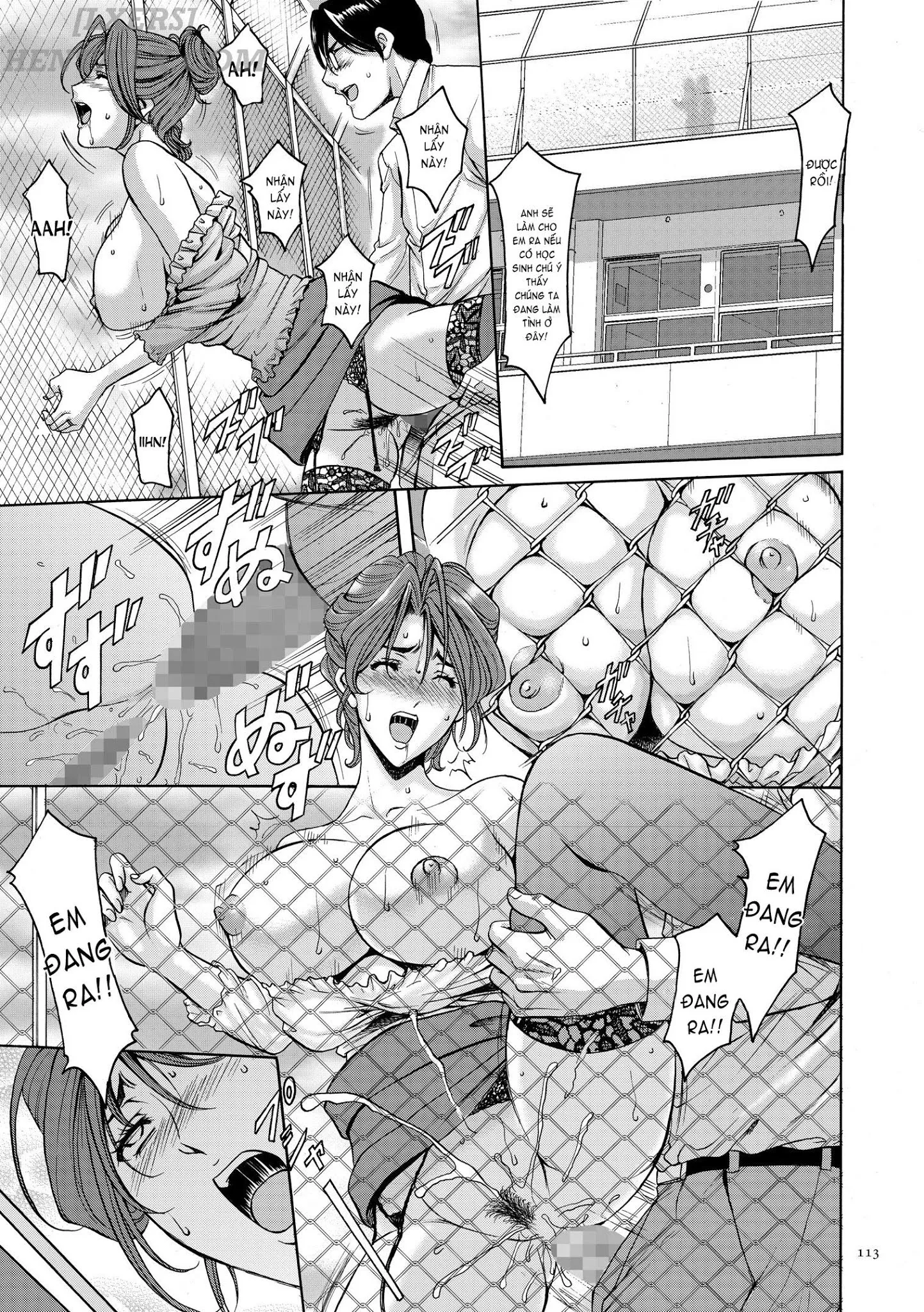 HentaiVN.net - Ảnh 16 - Saimin Choukyou Gakuen - Chap 6