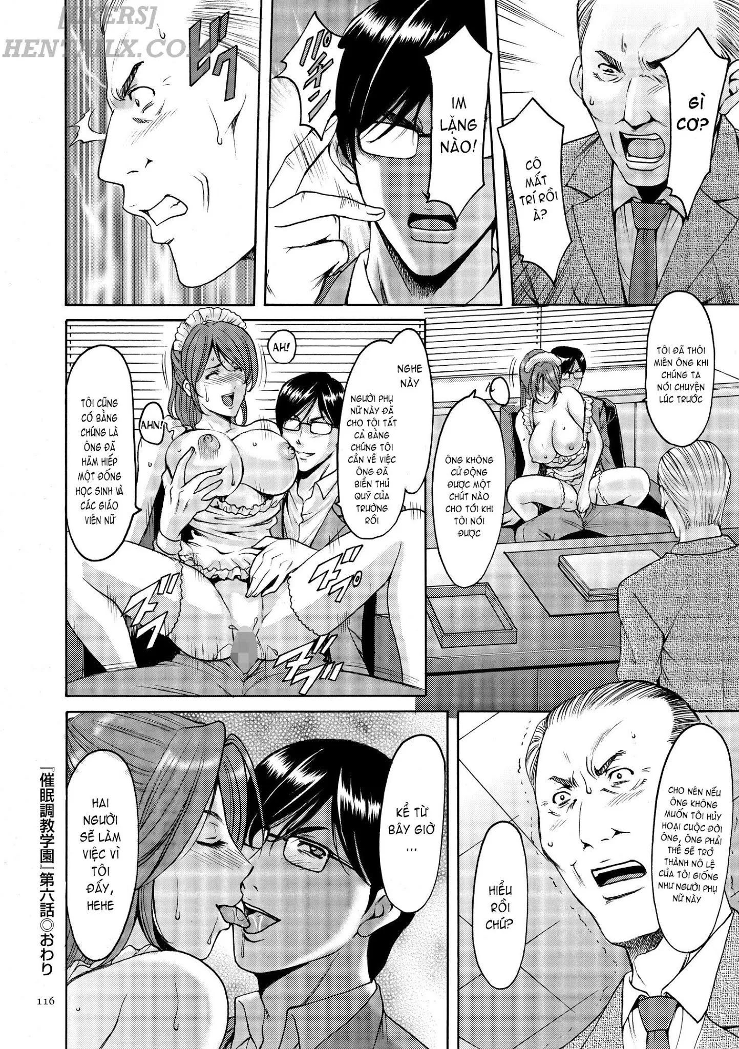 HentaiVN.net - Ảnh 19 - Saimin Choukyou Gakuen - Chap 6