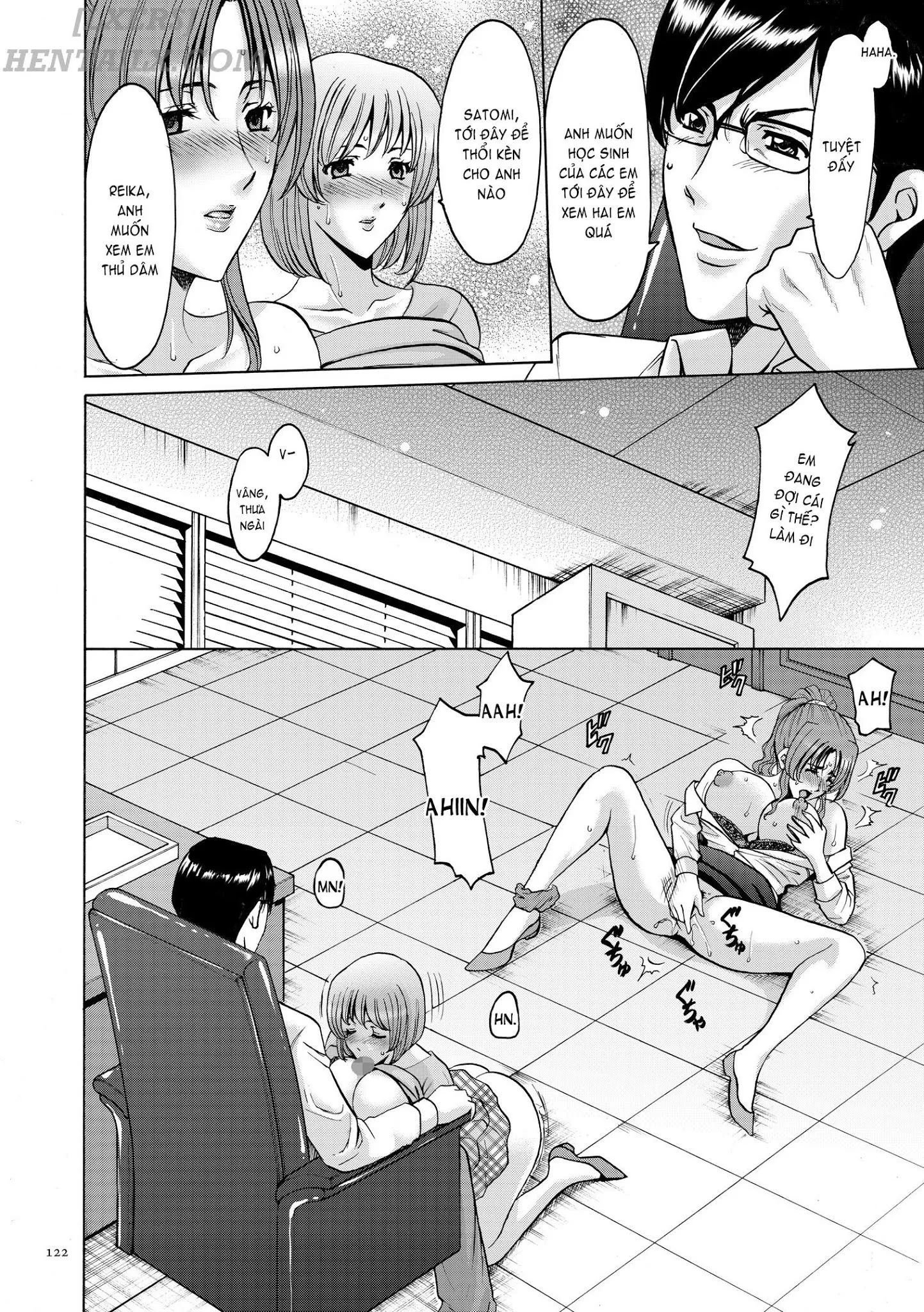 HentaiVN.net - Ảnh 6 - Saimin Choukyou Gakuen - Chap 7