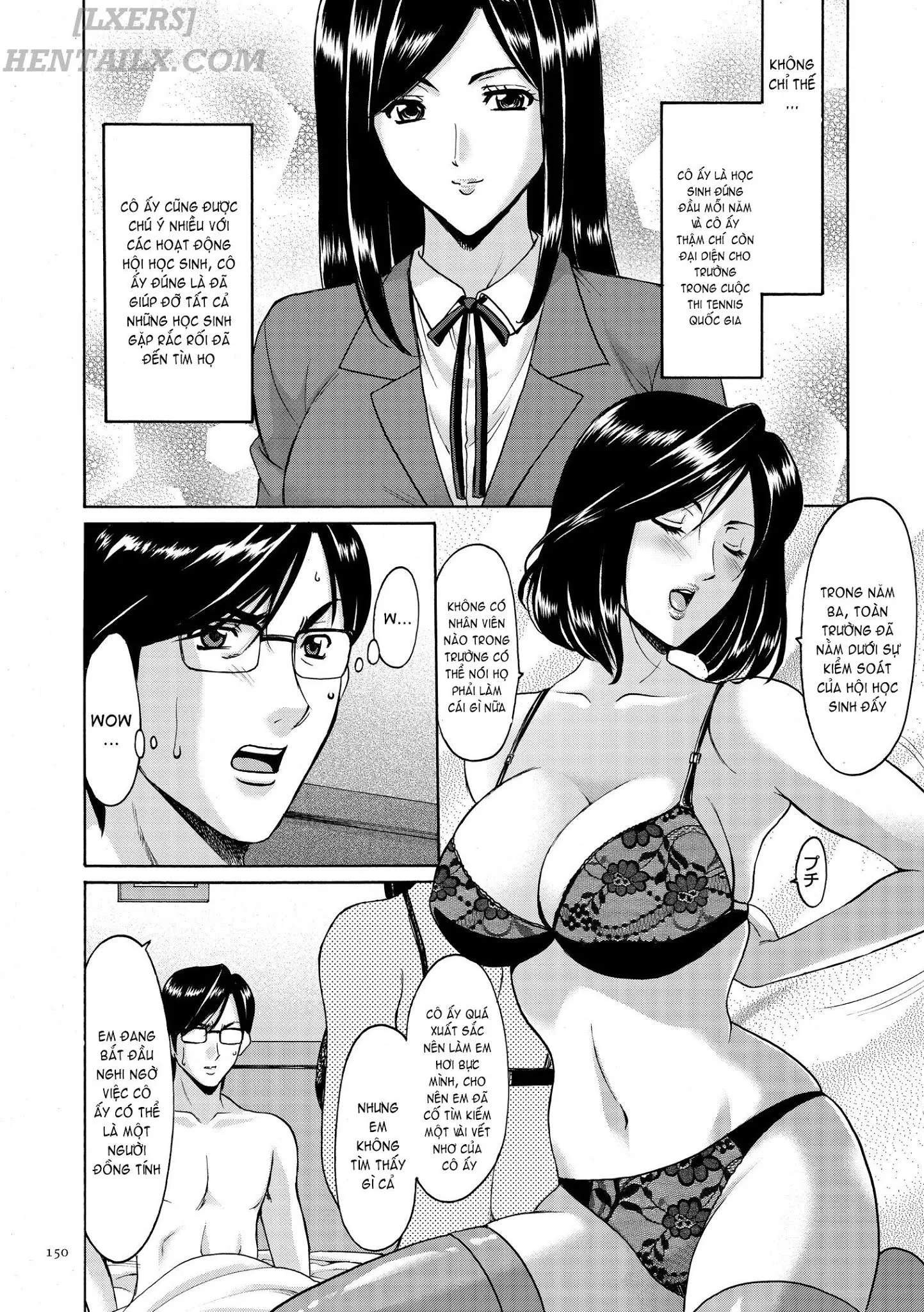 HentaiVN.net - Ảnh 14 - Saimin Choukyou Gakuen - Chap 8