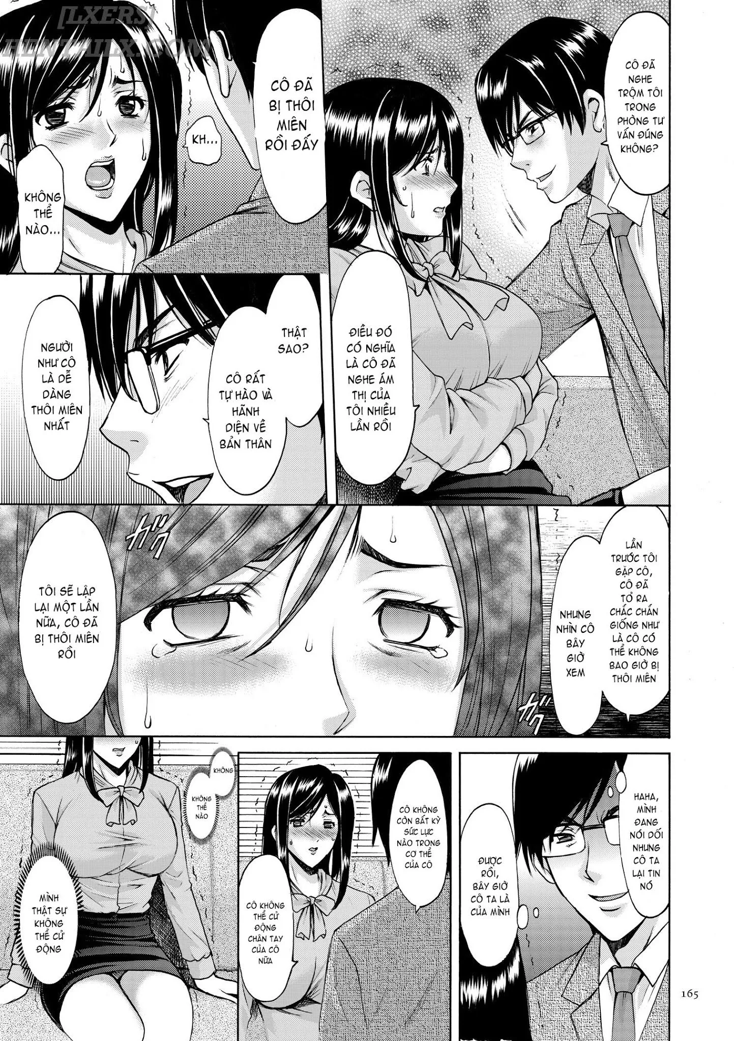 HentaiVN.net - Ảnh 10 - Saimin Choukyou Gakuen - Chap 9