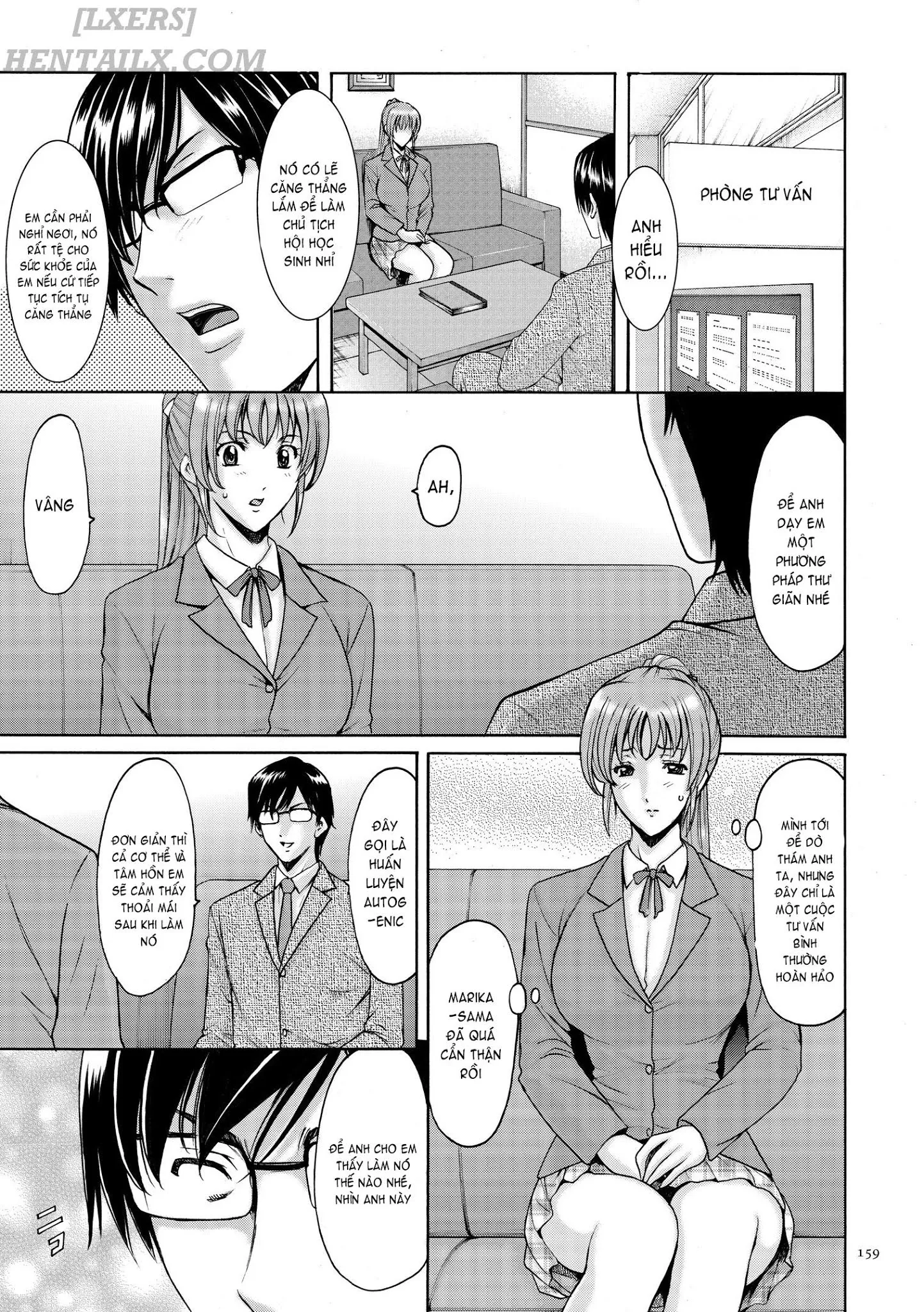 HentaiVN.net - Ảnh 4 - Saimin Choukyou Gakuen - Chap 9