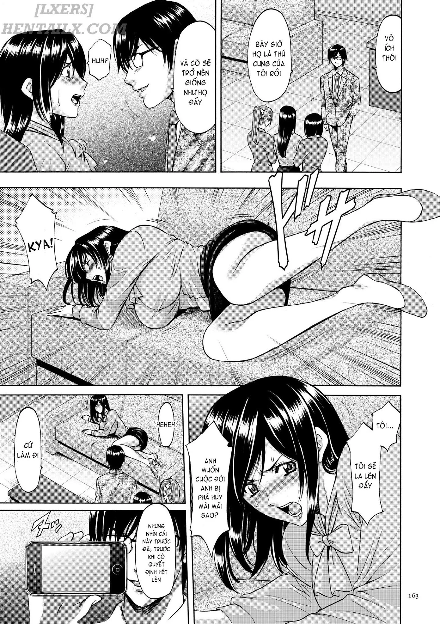 HentaiVN.net - Ảnh 8 - Saimin Choukyou Gakuen - Chap 9