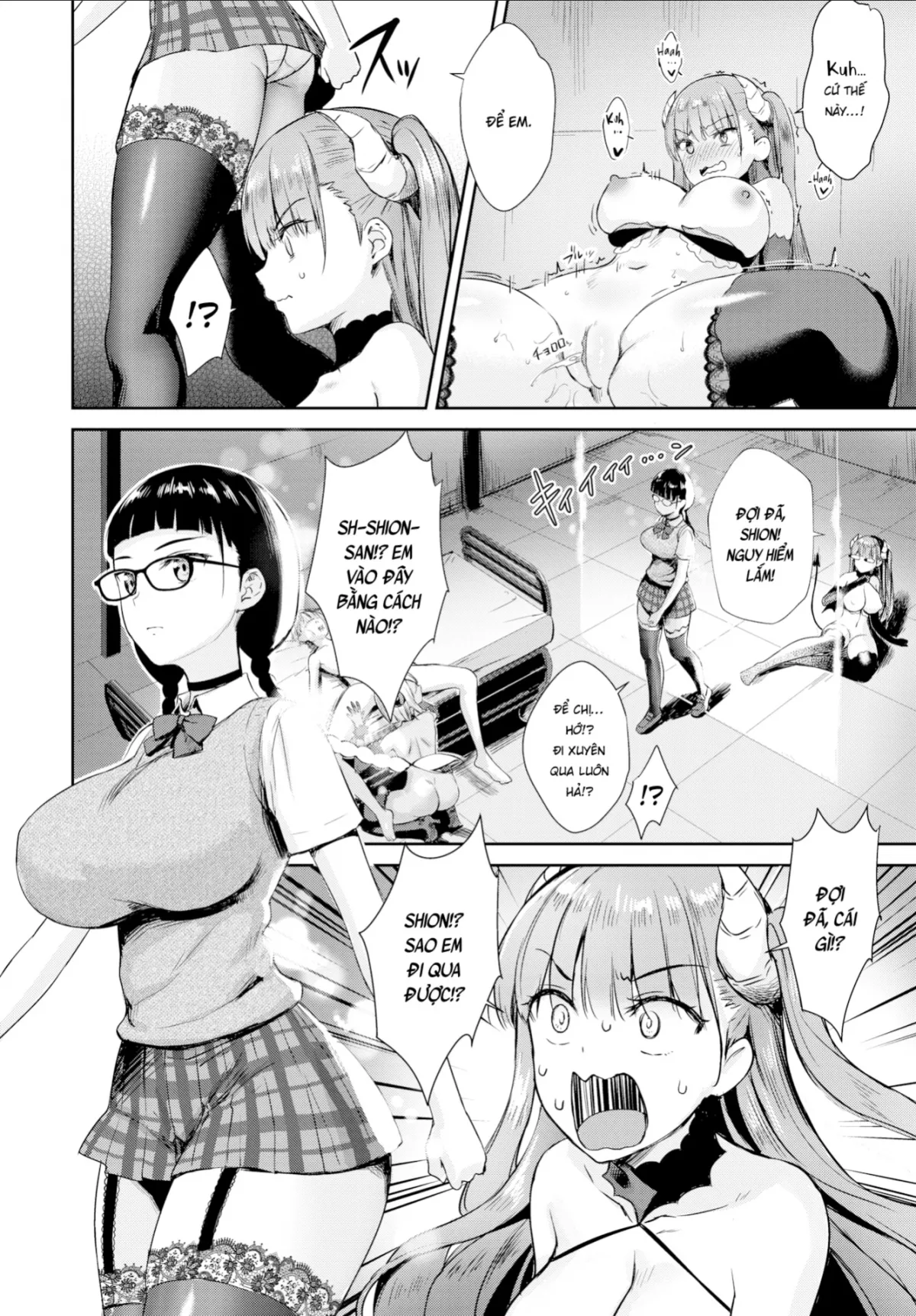 HentaiVN.net - Ảnh 10 - Hàng xóm của tôi là Succubus [My Neighbor Succubus-chan; Tonari no Succubus-chan; となりのサキュバスちゃん] - Chap 4