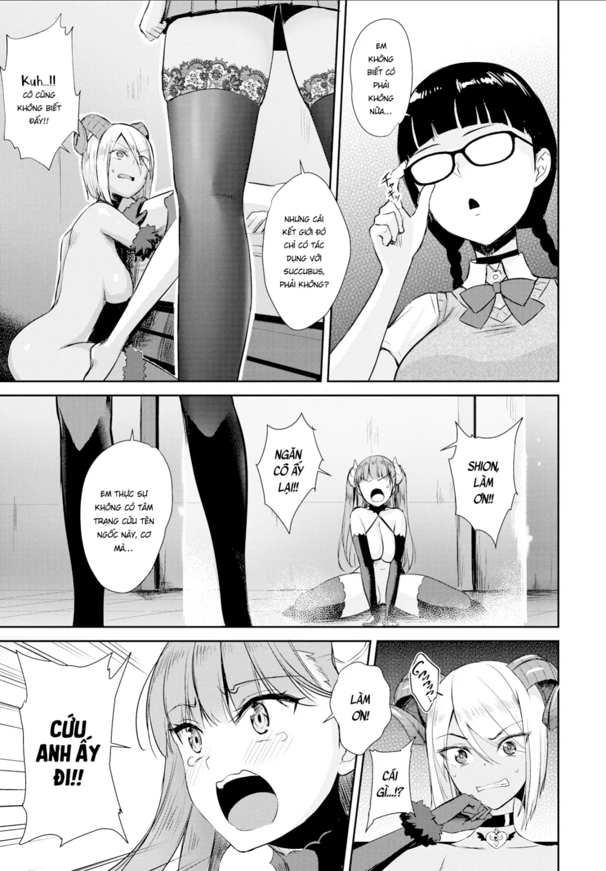 HentaiVN.net - Ảnh 11 - Hàng xóm của tôi là Succubus [My Neighbor Succubus-chan; Tonari no Succubus-chan; となりのサキュバスちゃん] - Chap 4