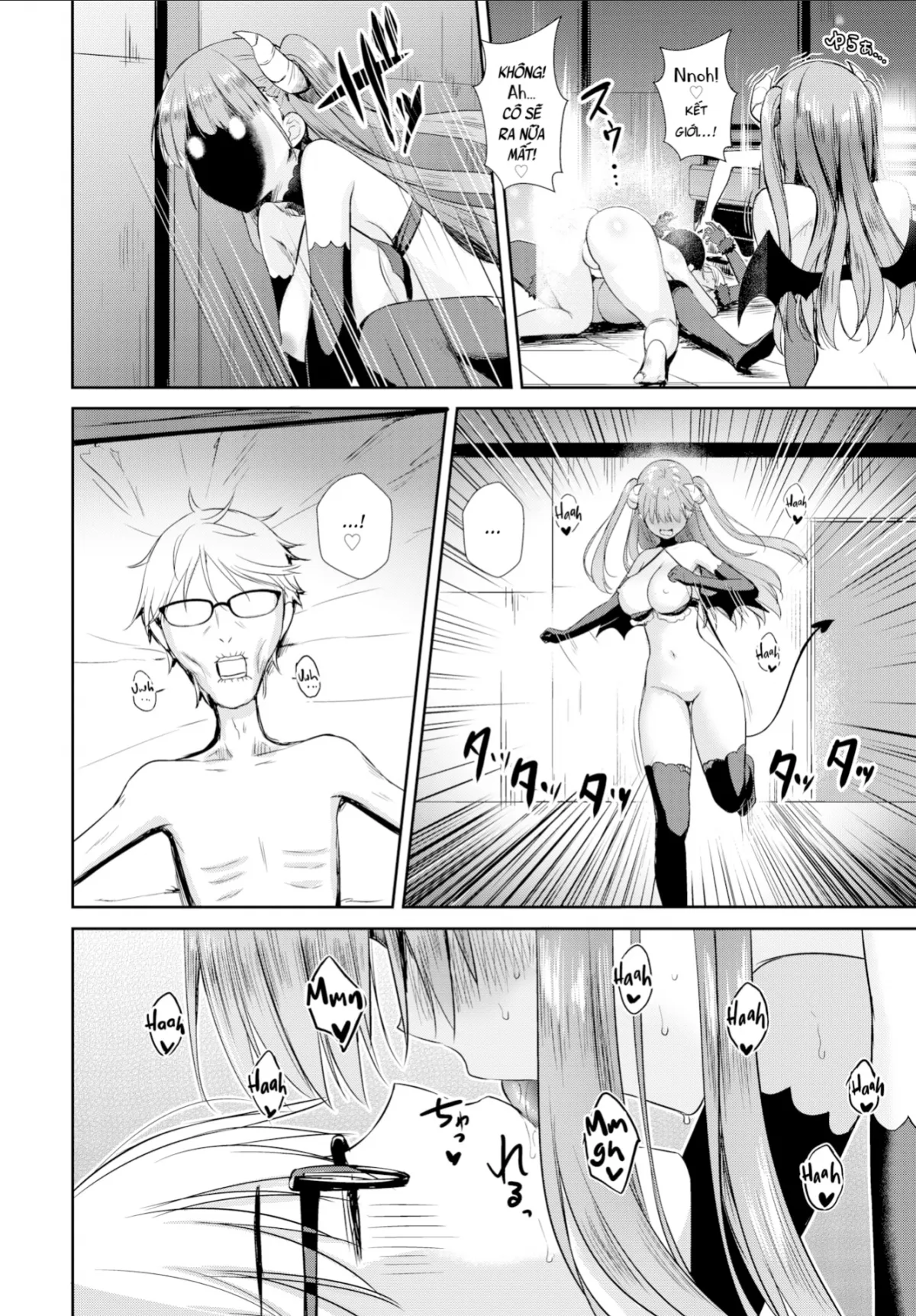 HentaiVN.net - Ảnh 16 - Hàng xóm của tôi là Succubus [My Neighbor Succubus-chan; Tonari no Succubus-chan; となりのサキュバスちゃん] - Chap 4