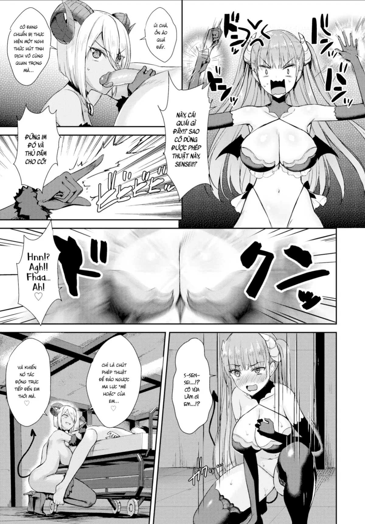 HentaiVN.net - Ảnh 3 - Hàng xóm của tôi là Succubus [My Neighbor Succubus-chan; Tonari no Succubus-chan; となりのサキュバスちゃん] - Chap 4