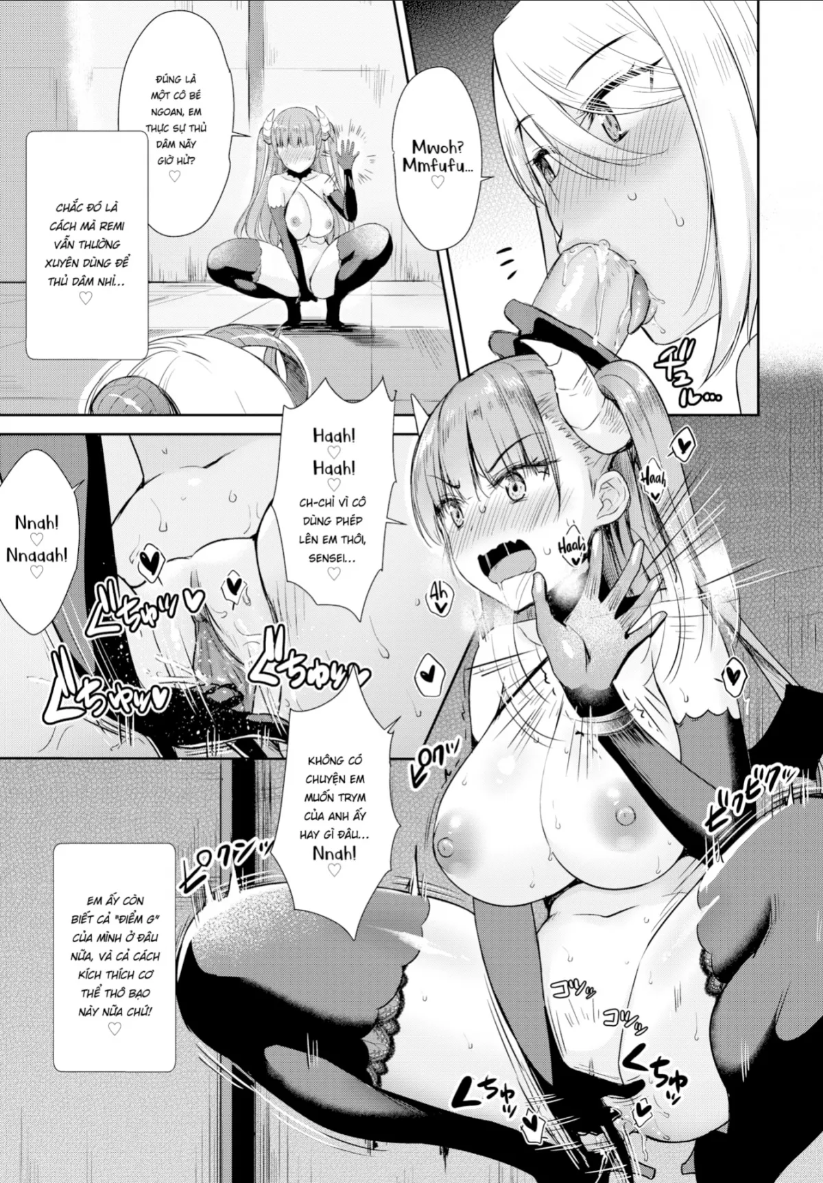 HentaiVN.net - Ảnh 5 - Hàng xóm của tôi là Succubus [My Neighbor Succubus-chan; Tonari no Succubus-chan; となりのサキュバスちゃん] - Chap 4