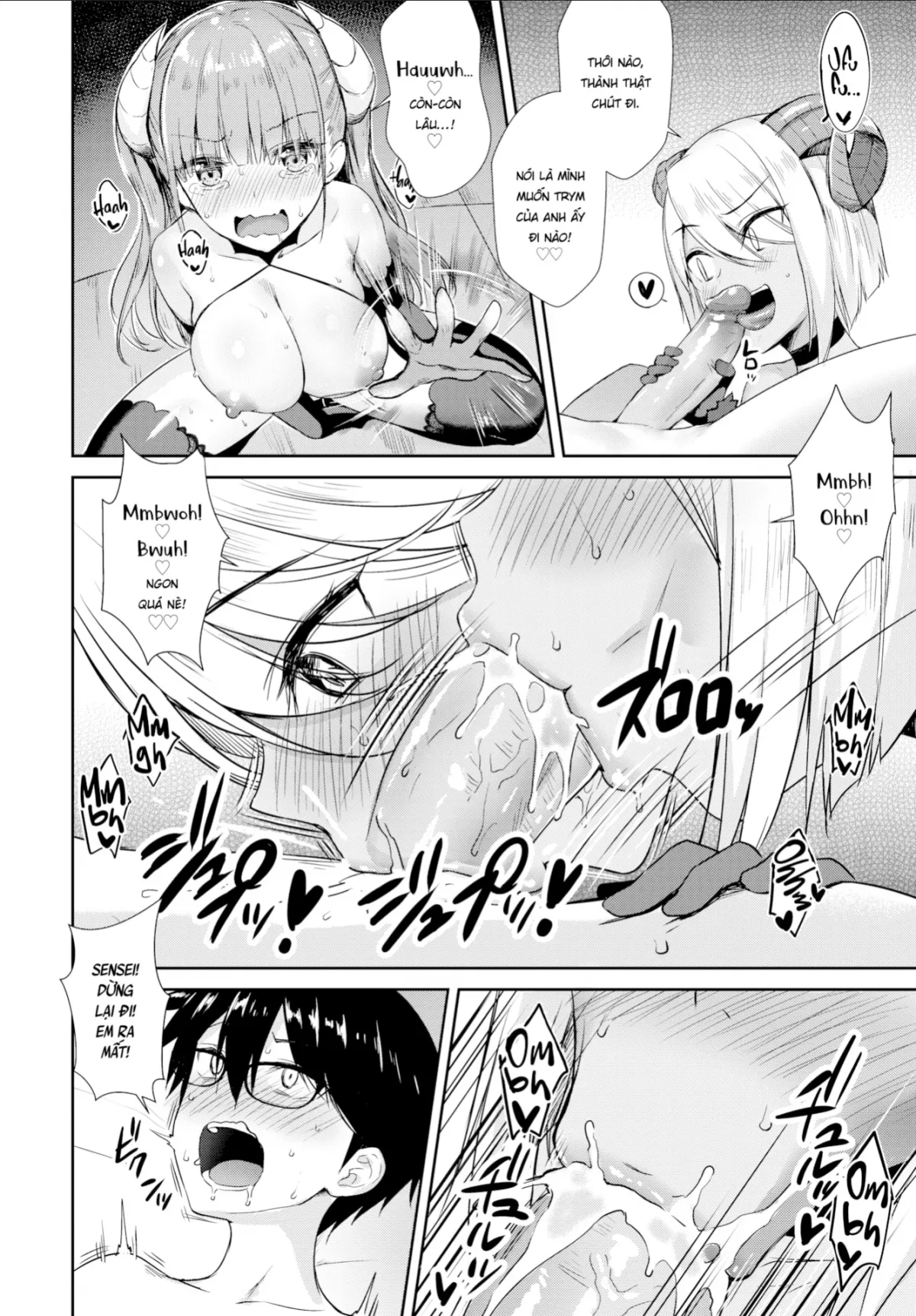 HentaiVN.net - Ảnh 6 - Hàng xóm của tôi là Succubus [My Neighbor Succubus-chan; Tonari no Succubus-chan; となりのサキュバスちゃん] - Chap 4
