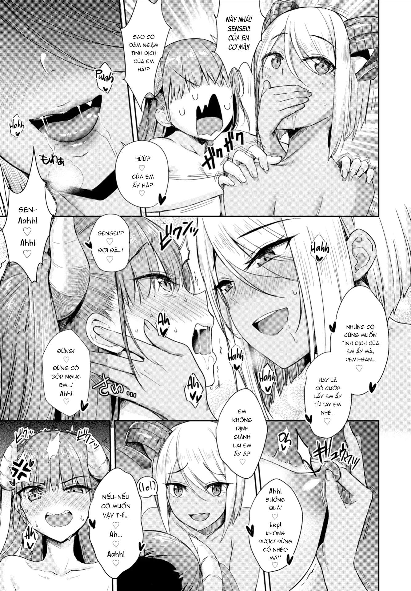 HentaiVN.net - Ảnh 11 - Hàng xóm của tôi là Succubus [My Neighbor Succubus-chan; Tonari no Succubus-chan; となりのサキュバスちゃん] - Chap 5