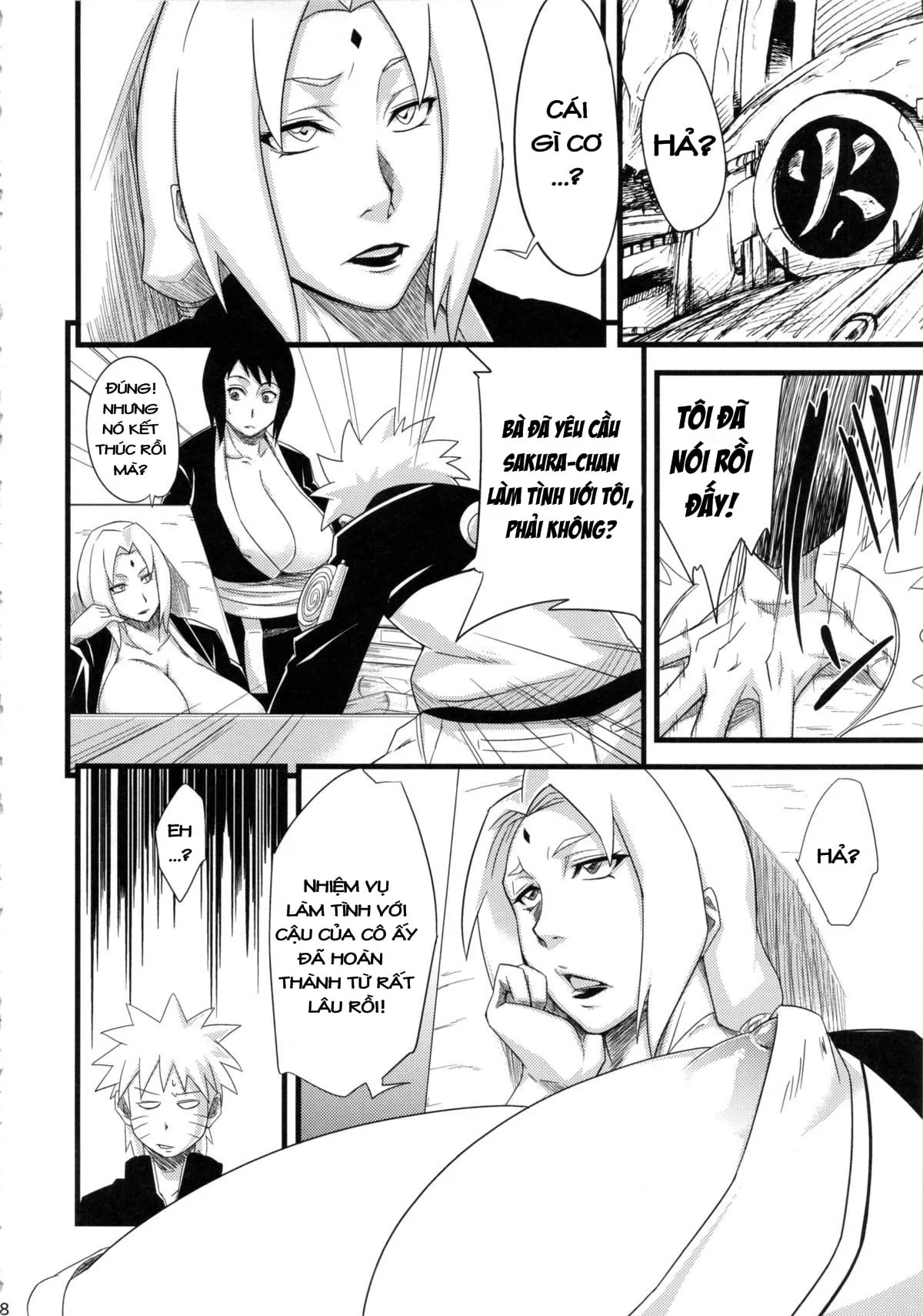 HentaiVN.net - Ảnh 8 - Brute Force of Love (Naruto) [Koi no Bakadikara] - Oneshot