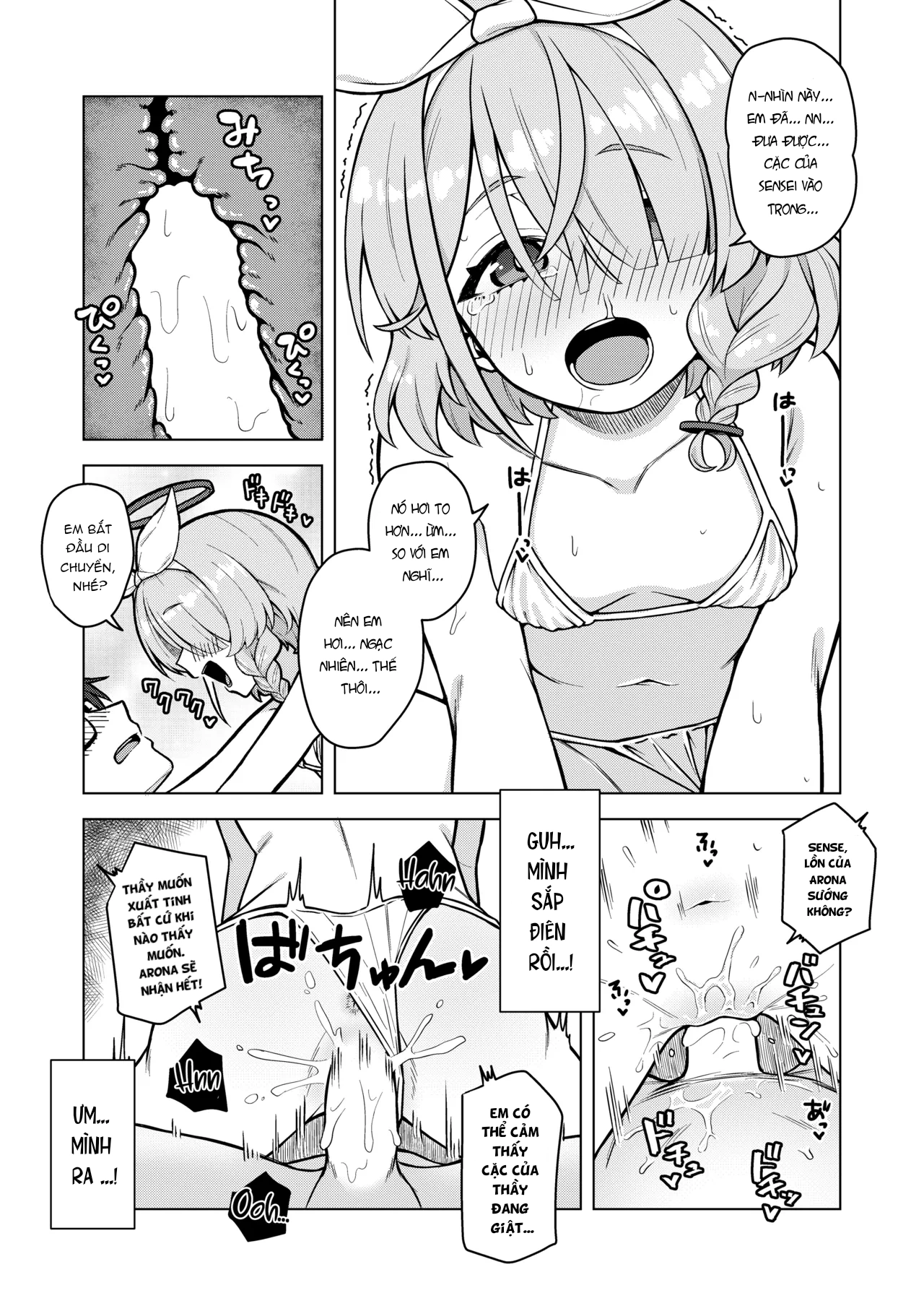HentaiVN.net - Ảnh 13 - Arona là trợ lý tình dục cho sensei - One shot